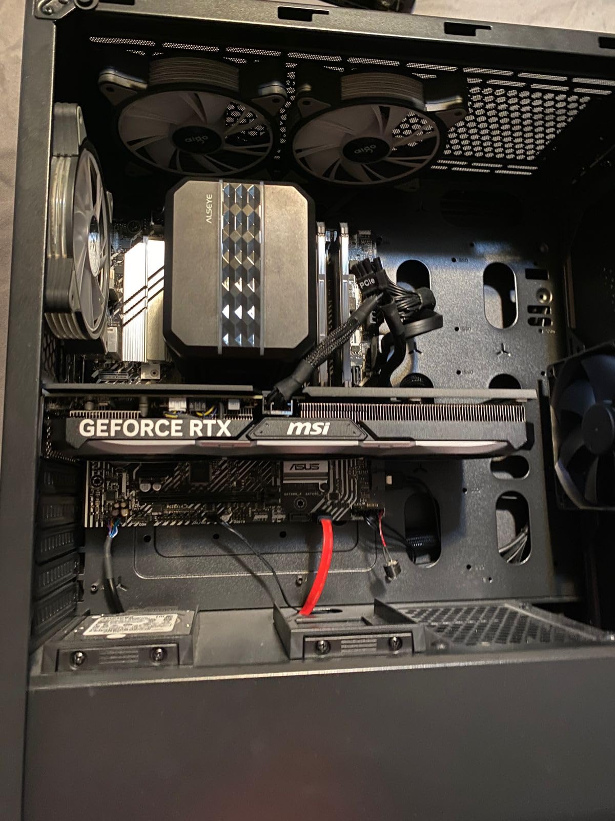 MSI Gaming GeForce RTX 4060 Ti 8GB GDRR6 Extreme Clock: 2580 MHz 128-Bit HDMI/DP Nvlink TORX Fan 4.0 Ada Lovelace Architecture customer photo 2