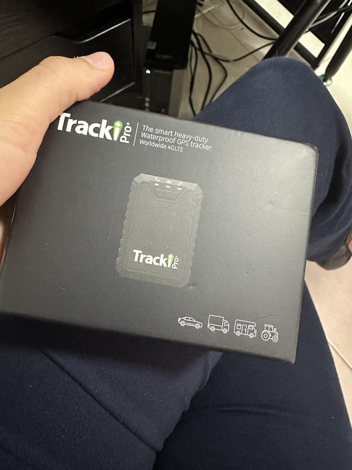 Tracki Pro GPS Tracker for Vehicles, 4G LTE, Long Life Battery | Cars & Assets Real-Time Tracking, Subscription Required, Cancel Anytime, Hidden customer photo 1