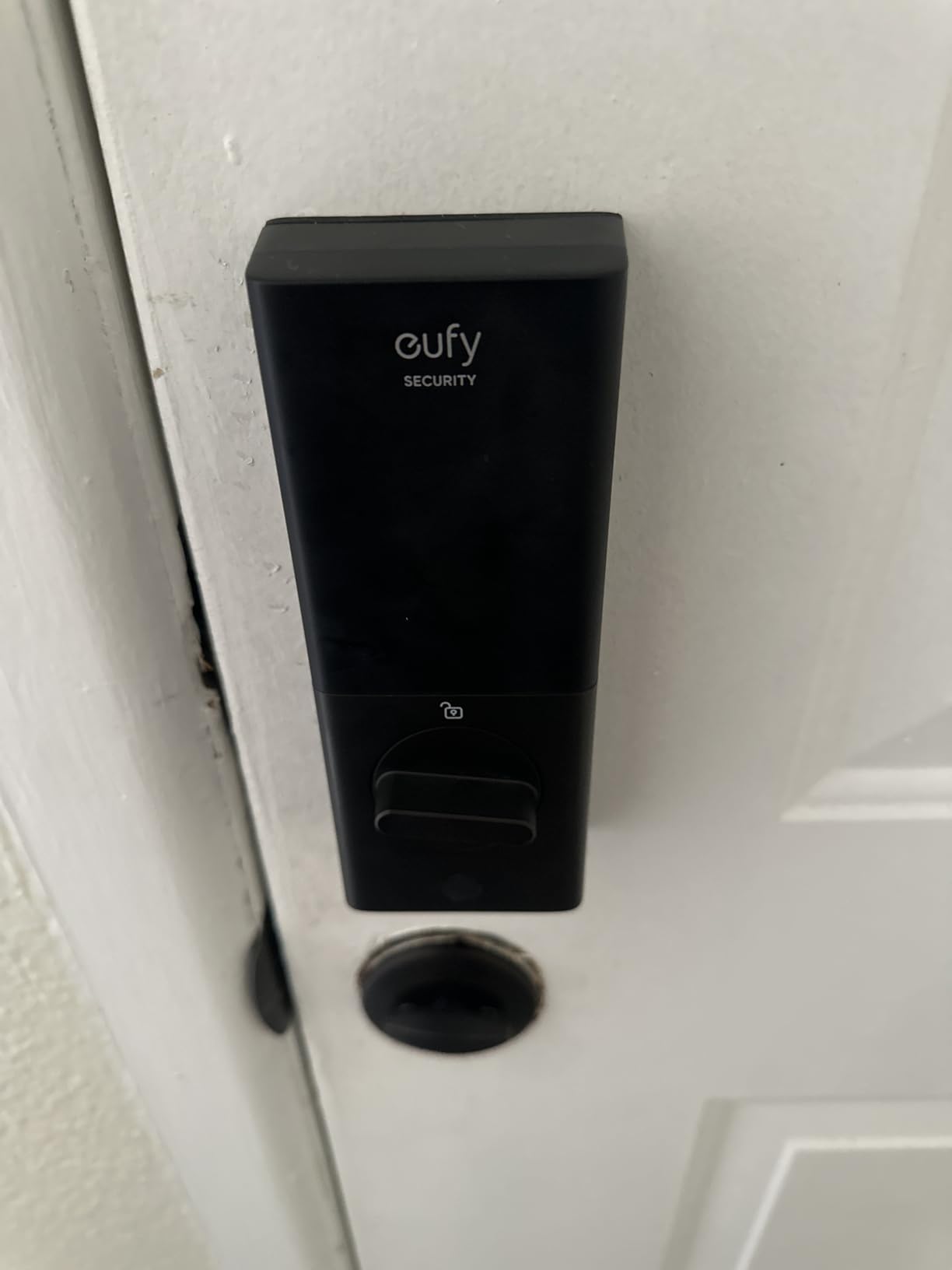 eufy Security Video Smart Lock E330, 3-in-1 Camera+Doorbell+Fingerprint Keyless Entry Door Lock, Smart Built-in Wi-Fi Deadbolt for Front Door, Auto Lock, App Remote Control, Easy Installation customer photo 2