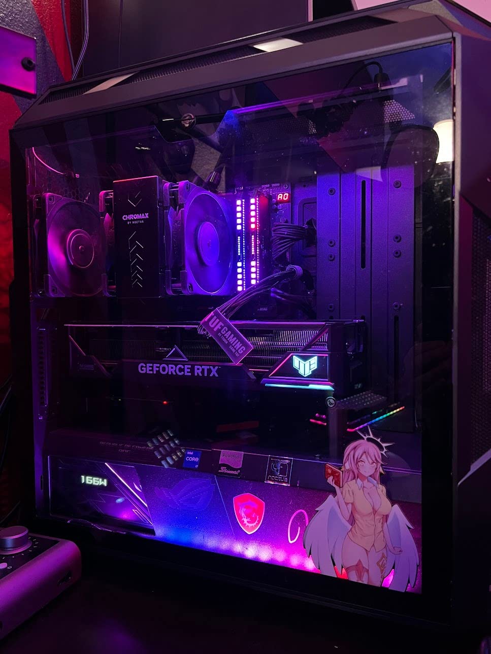 TUF Gaming NVIDIA GeForce RTX 4080 Super Gaming Graphics Card (PCIe 4.0, 16GB GDDR6X, HDMI 2.1a, DisplayPort 1.4a) customer photo 2