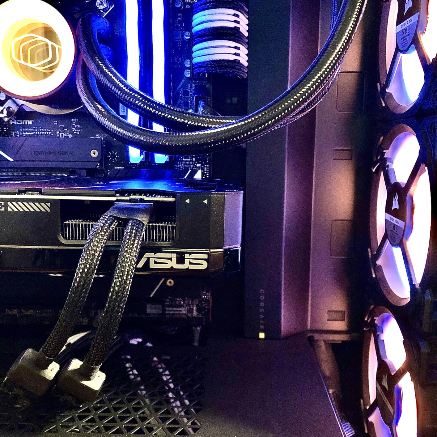 ASUS Dual GeForce RTX 4070 Super OC Edition 12GB GDDR6X - PCIe 4.0, DLSS 3, HDMI 2.1, DisplayPort 1.4a, Professional AV1 NVENC Encoder customer photo 1