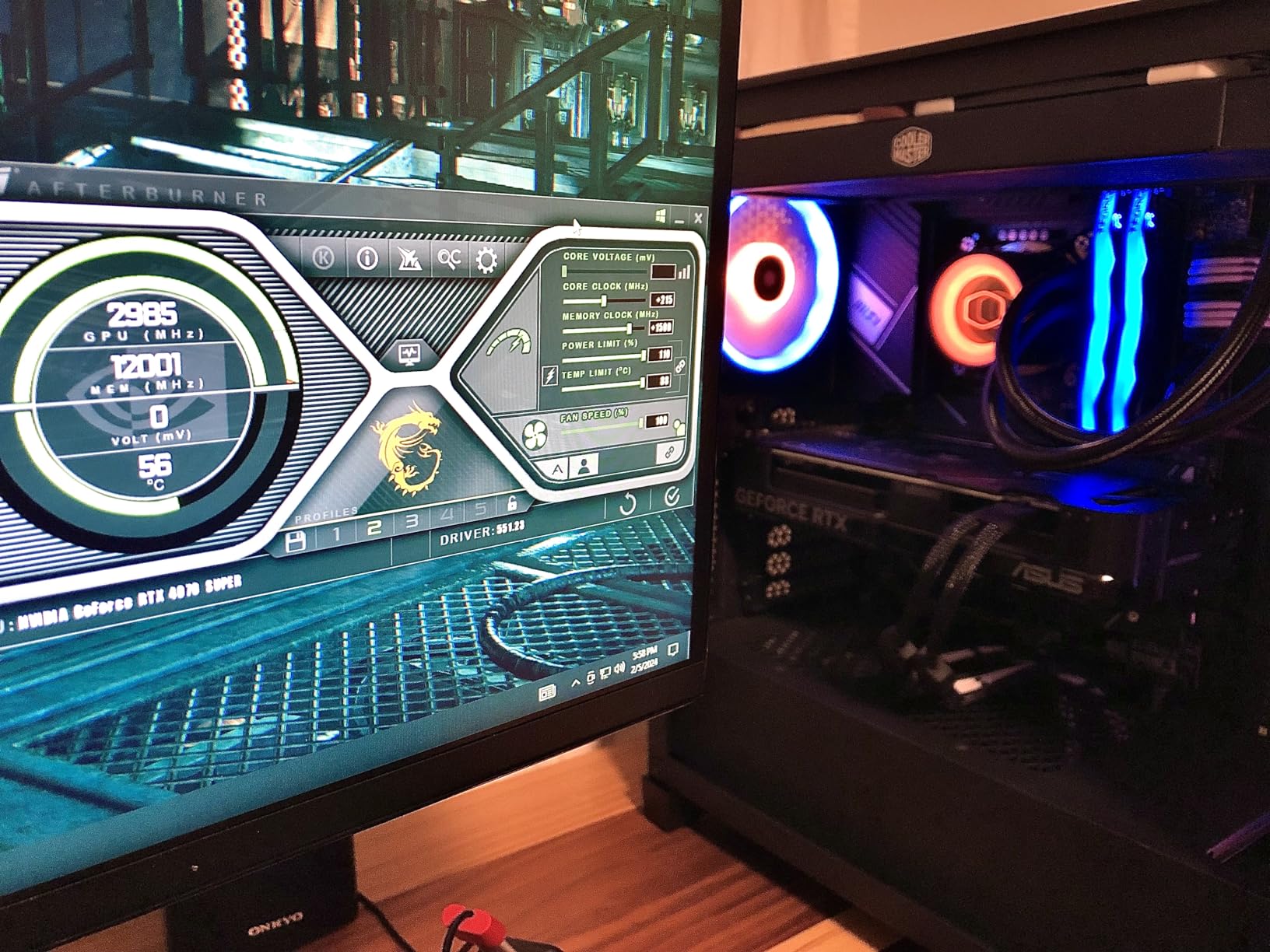 ASUS Dual GeForce RTX 4070 Super OC Edition 12GB GDDR6X - PCIe 4.0, DLSS 3, HDMI 2.1, DisplayPort 1.4a, Professional AV1 NVENC Encoder customer photo 2
