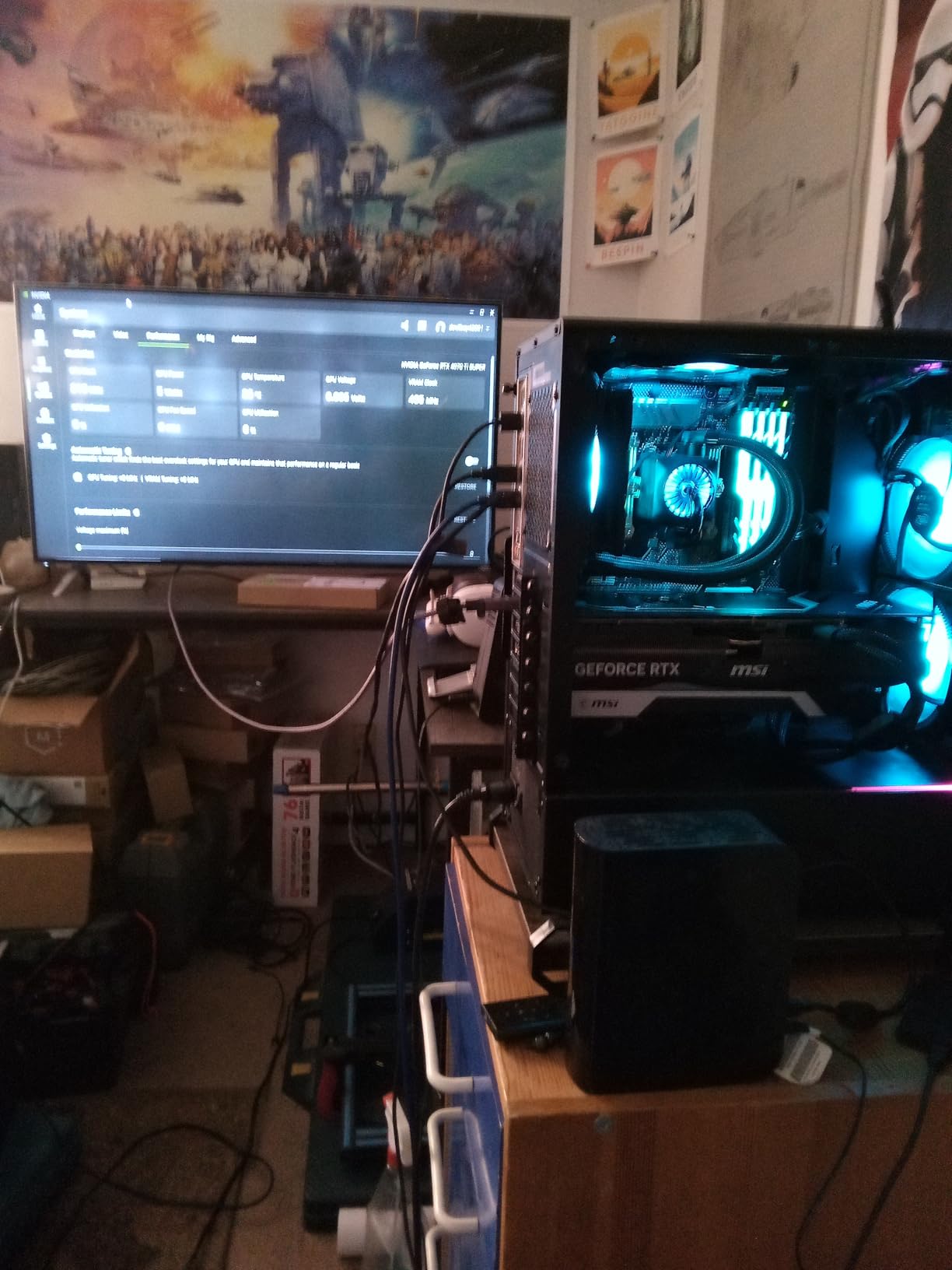 msi GeForce RTX 4070 Ti Super 16G Ventus 3X Black OC Graphics Card (NVIDIA RTX 4070 Ti Super, 256-Bit, Extreme Clock: 2655 MHz, 16GB GDRR6X 21Gbps, HDMI/DP, Ada Lovelace Architecture) customer photo 1
