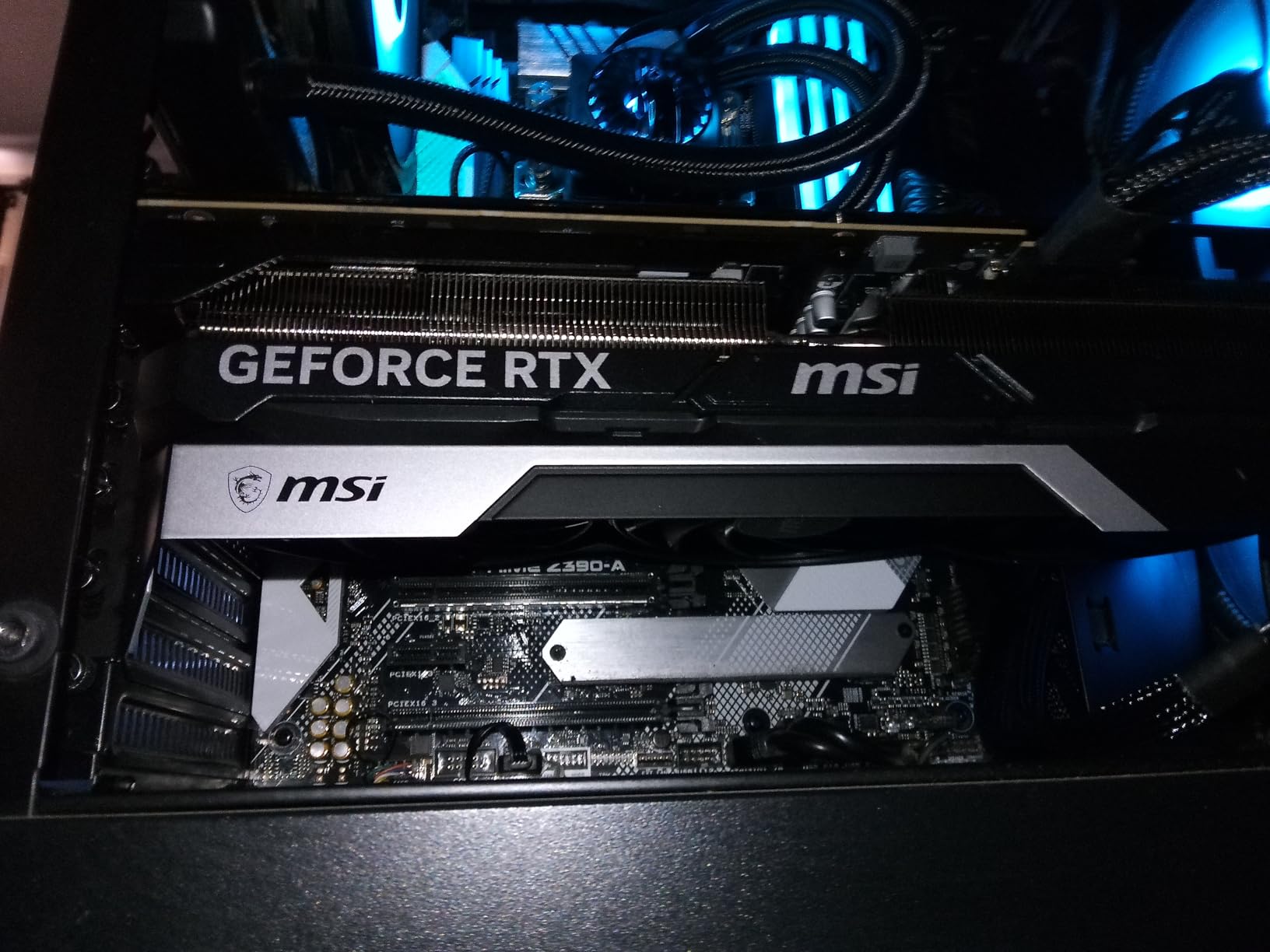 msi GeForce RTX 4070 Ti Super 16G Ventus 3X Black OC Graphics Card (NVIDIA RTX 4070 Ti Super, 256-Bit, Extreme Clock: 2655 MHz, 16GB GDRR6X 21Gbps, HDMI/DP, Ada Lovelace Architecture) customer photo 2