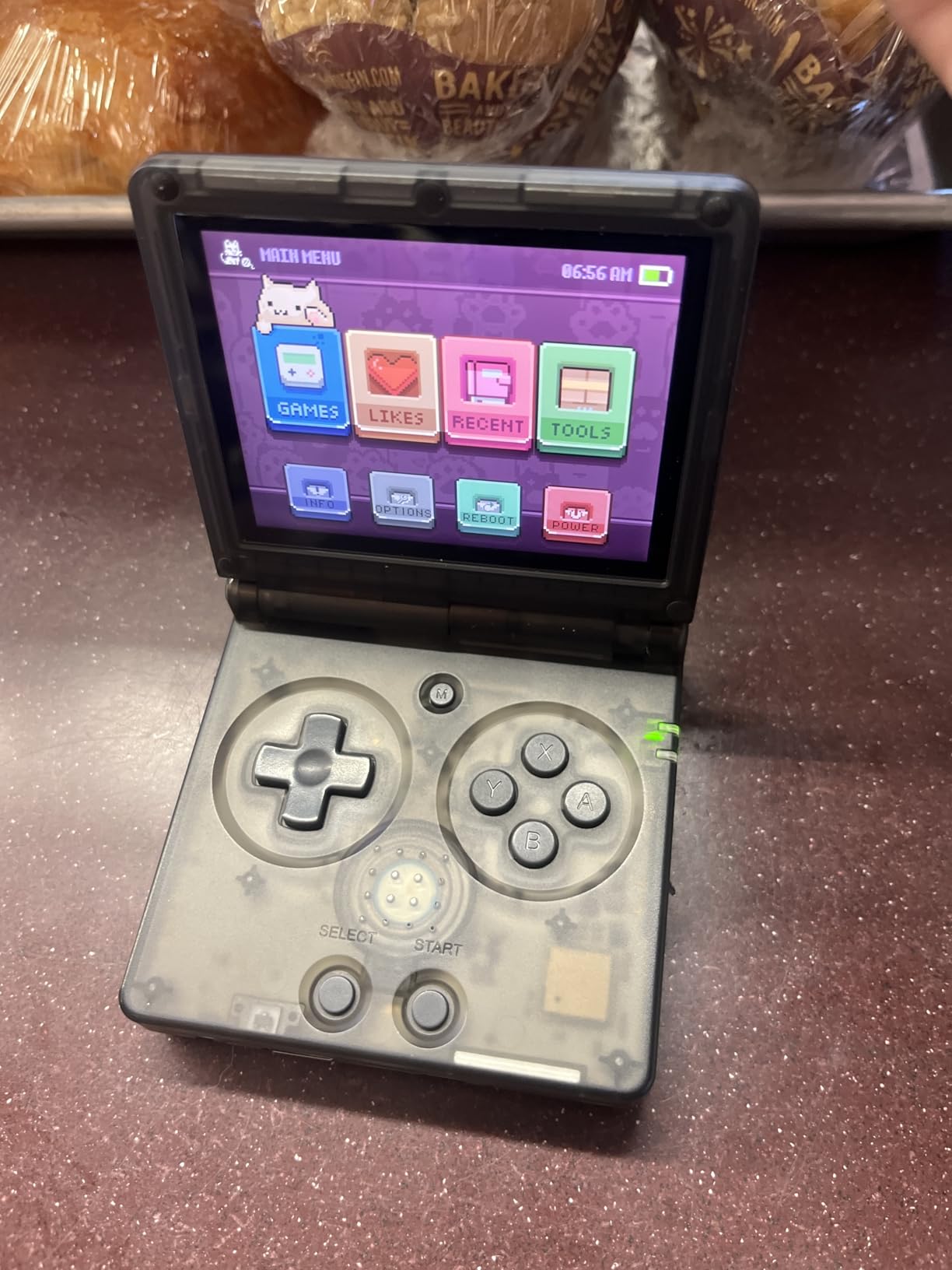 RG35XXSP Handheld Game Console RG35XX SP Clamshell Retro Game Console with 64G TF Card Preloaded Games 5532 Portable Gaming Console with 3.5 inch Screen 3300mAh Battery 5G WiFi Bluetooth HD Black customer photo 1