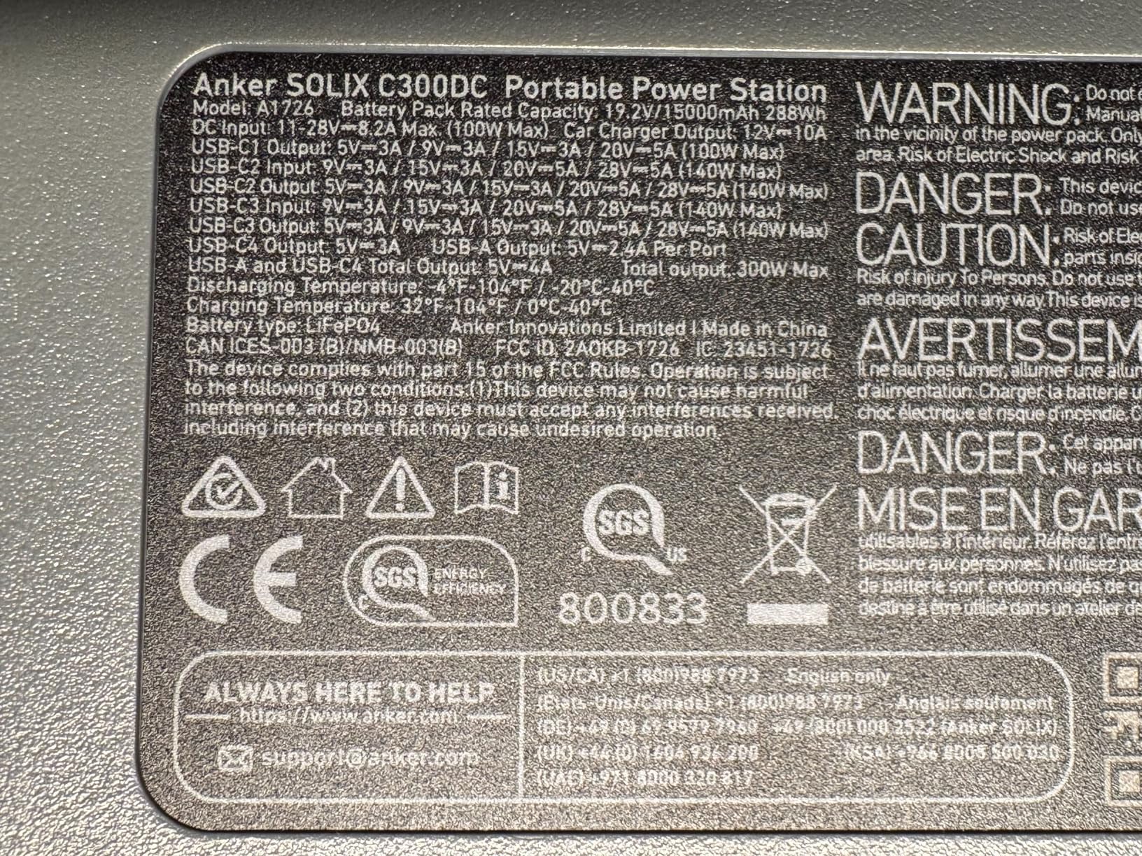 Anker SOLIX C200 DC Power Bank Station and 60W Solar Panel, 192Wh Portable Power Station, LiFePO4 Battery, 200W Solar Generator, For Outdoor, Camping, Traveling, and Emergencies customer photo 1