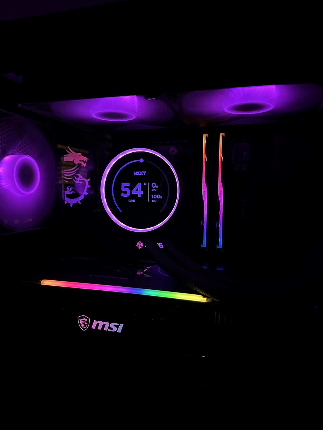 NZXT Kraken Elite 240 2024 - AIO CPU Liquid Cooler - 240mm Radiator - 2 x F120P Fans - Customizable 2.72