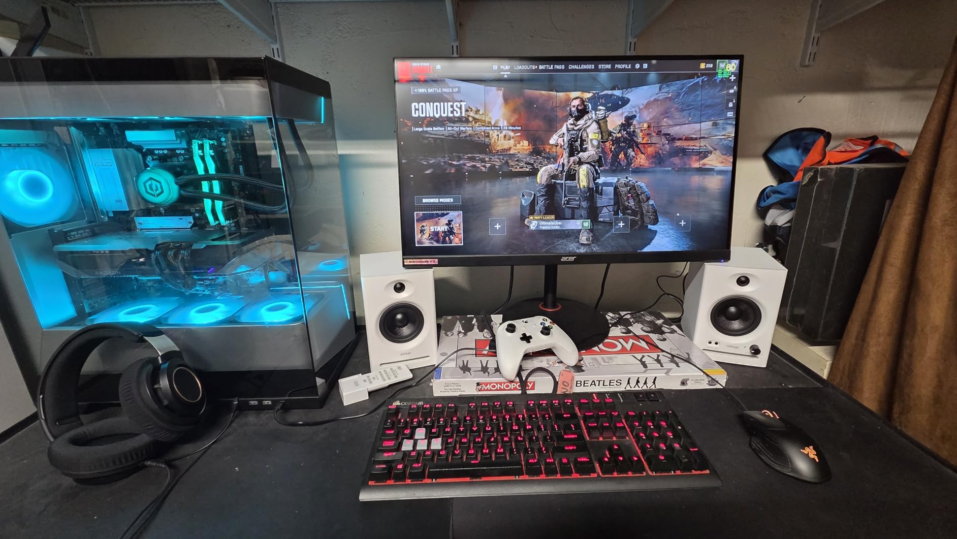 Ortizan C7 Powered Studio Monitors Pair with Bluetooth 5.3, Black customer photo 1