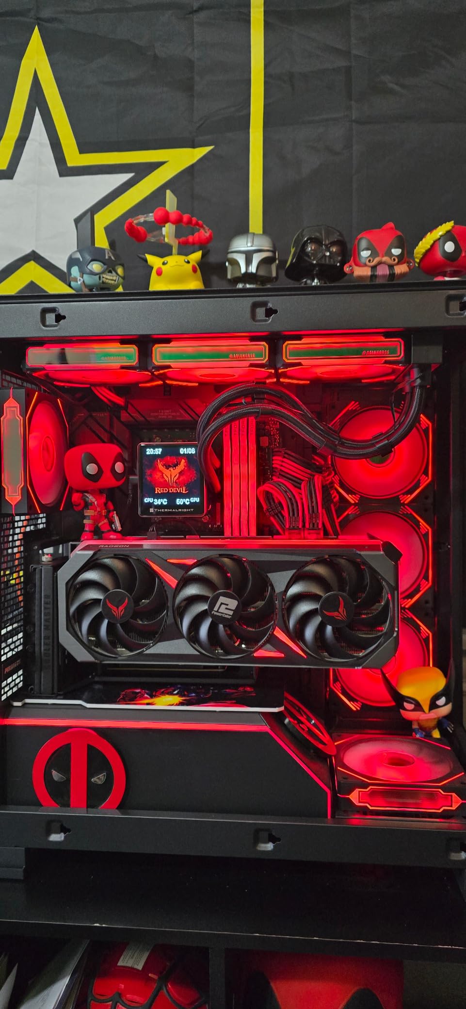 Thermalright Grand Vision 360 ARGB Black CPU AIO Cooler,PC 360 Specification Water Cooler System,IPS LCD Screen with 480x480 Resolution,for AM4/AM5&Intel LGA1700/1851,High Performance Pump customer photo 2