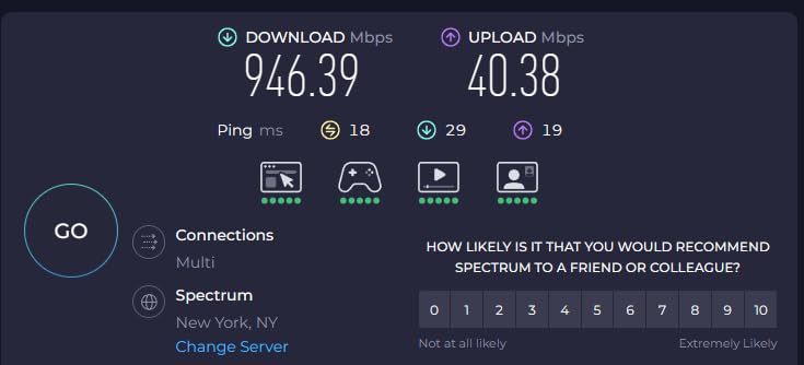 NETGEAR Nighthawk DOCSIS 3.1 Mid/high-Split Cable Modem (CM2500-1AZNAS) - Approved for Today's Faster Speeds - Works with All Cable Providers Incl. Xfinity, Spectrum, Cox - Plans up to 2Gbps customer photo 2