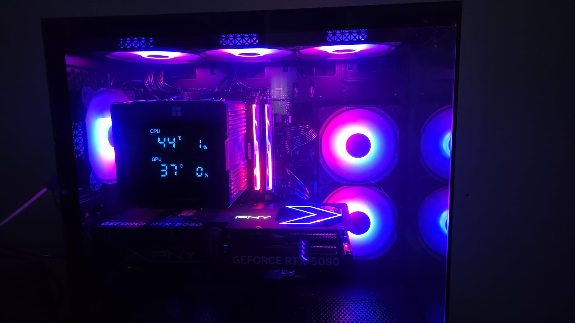 Thermalright Peerless Assassin 120 Digital ARGB Black CPU Air Cooler, Digital Screen Top Cover,6 Heatpipes Computer CPU Cooler, for AM4/AM5,Intel LGA1700/1851/1150/1151/1200, PC Cooler-Black ARGB customer photo 1