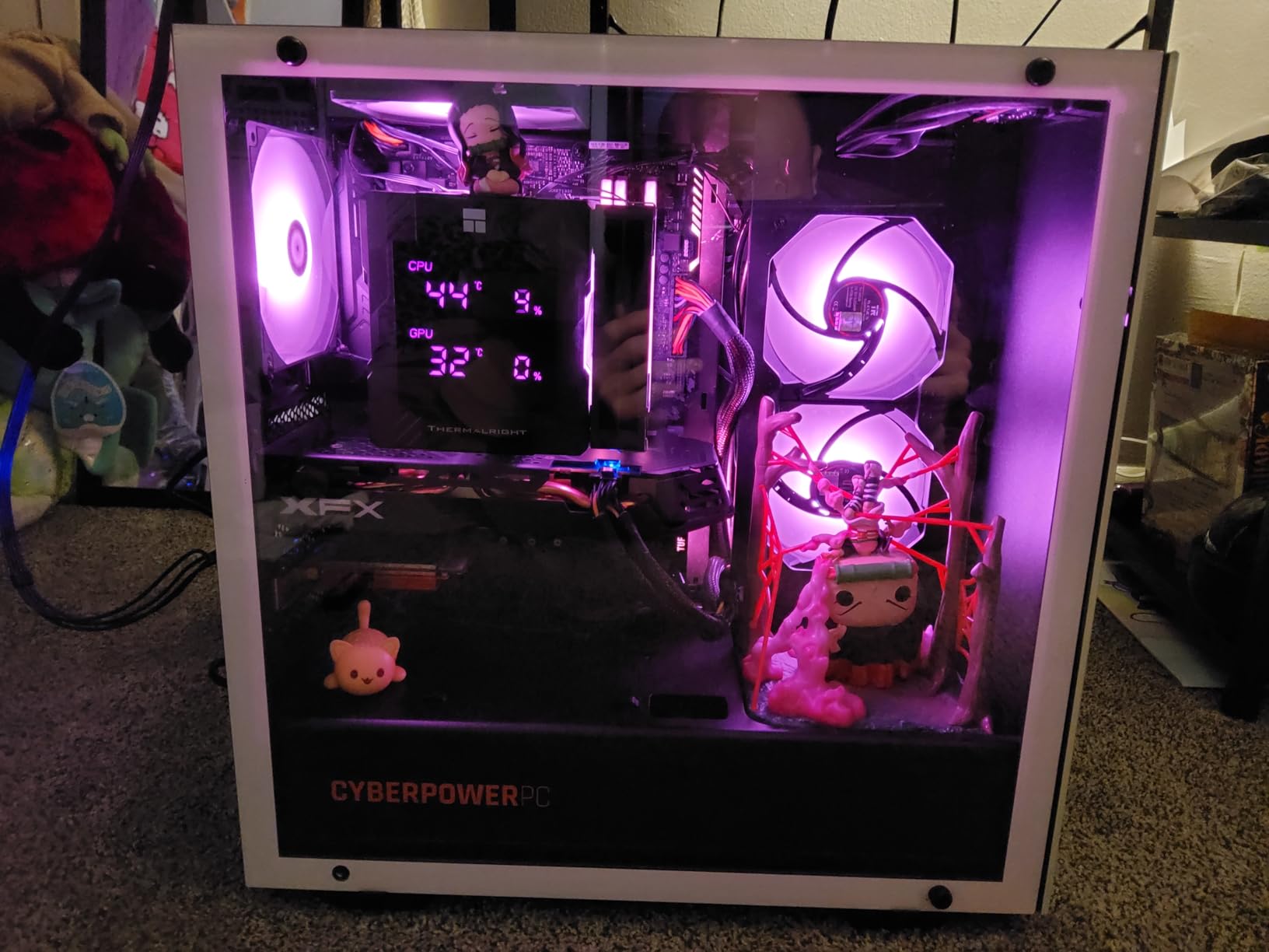 Thermalright Peerless Assassin 120 Digital ARGB Black CPU Air Cooler, Digital Screen Top Cover,6 Heatpipes Computer CPU Cooler, for AM4/AM5,Intel LGA1700/1851/1150/1151/1200, PC Cooler-Black ARGB customer photo 2