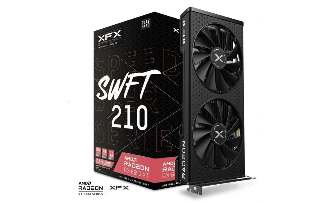 XFX Speedster SWFT210 Radeon RX 7600 Graphics Card with 8GB GDDR6 HDMI 3xDP, AMD RDNA 3 RX-76PSWFTFA customer photo 2