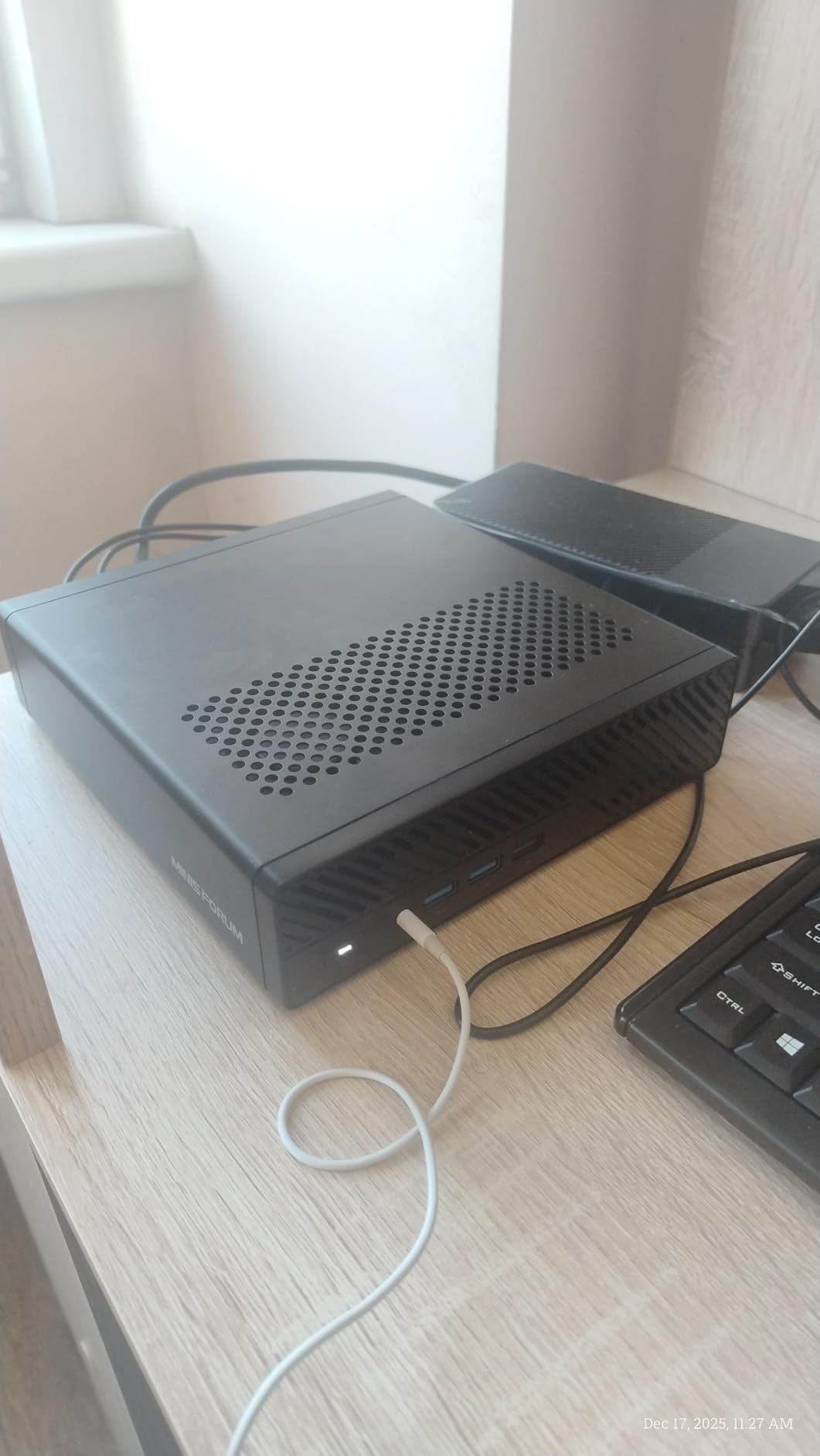 Minisforum MS-01 Mini Workstation Core i5-12600H 32GB RAM 1TB SSD Mini PC, HDMI + 2xUSB4 8K Display, 2x10G SFP+ Port, 2x2.5G LAN Port, Support M.2 2280/22110/U.2 SSD/RTX 3050 Graphics Cards customer photo 1