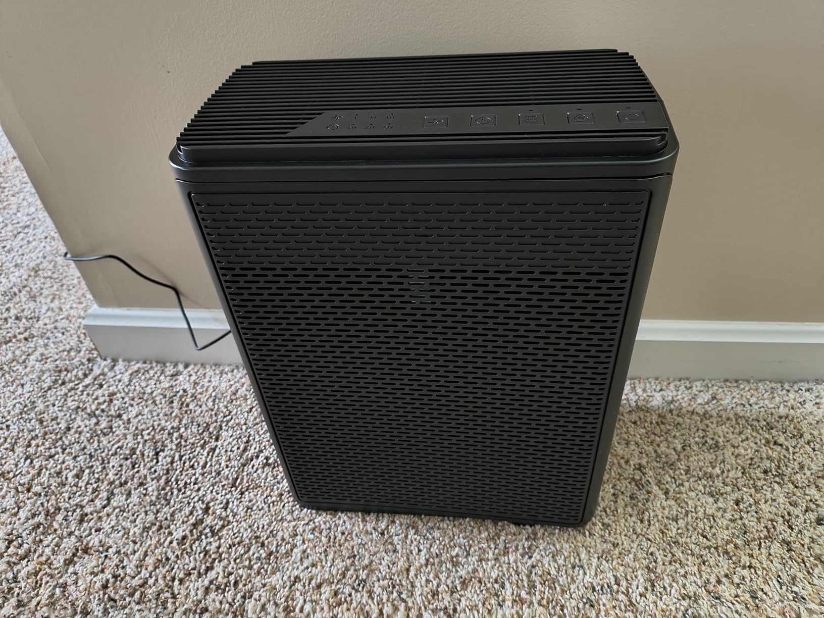 Air Purifiers for Home Pets Covers Up to 1500 Sq Ft,H13 Hepa Filter with Washable Pre-Filter,Pet Hair Dander Smoke Air Cleaner,22 dB Quiet Sleep for Living Room Bedroom Kitchen,P280 (Black) customer photo 1