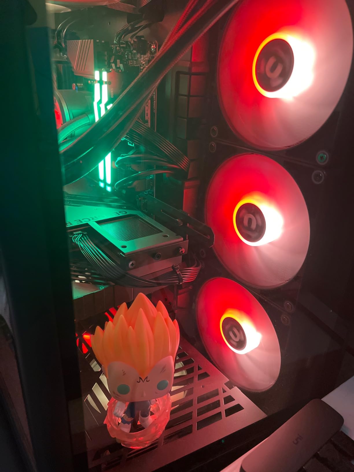 Skytech Gaming Prism 4 Desktop PC, Ryzen 9 9950X3D 4.3 GHz (5.7GHz), NVIDIA RTX 5080 16GB, X870 Board, 4TB Gen4 NVMe SSD, 64GB DDR5 RAM 6000 RGB, 1000W Gold ATX 3 PSU, 360mm ARGB AIO, Wi-Fi, Win 11 customer photo 2