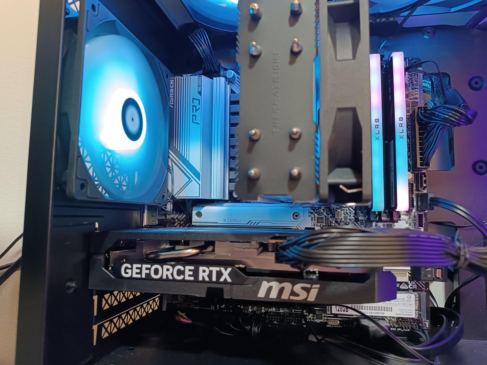 msi Gaming RTX 5050 8G Shadow 2X OC Graphics Card (8GB GDDR6, 128-bit, Extreme Performance: 2617 MHz, DisplayPort x3 2.1a, HDMI 2.1b, NVIDIA Blackwell Architecture) customer photo 2