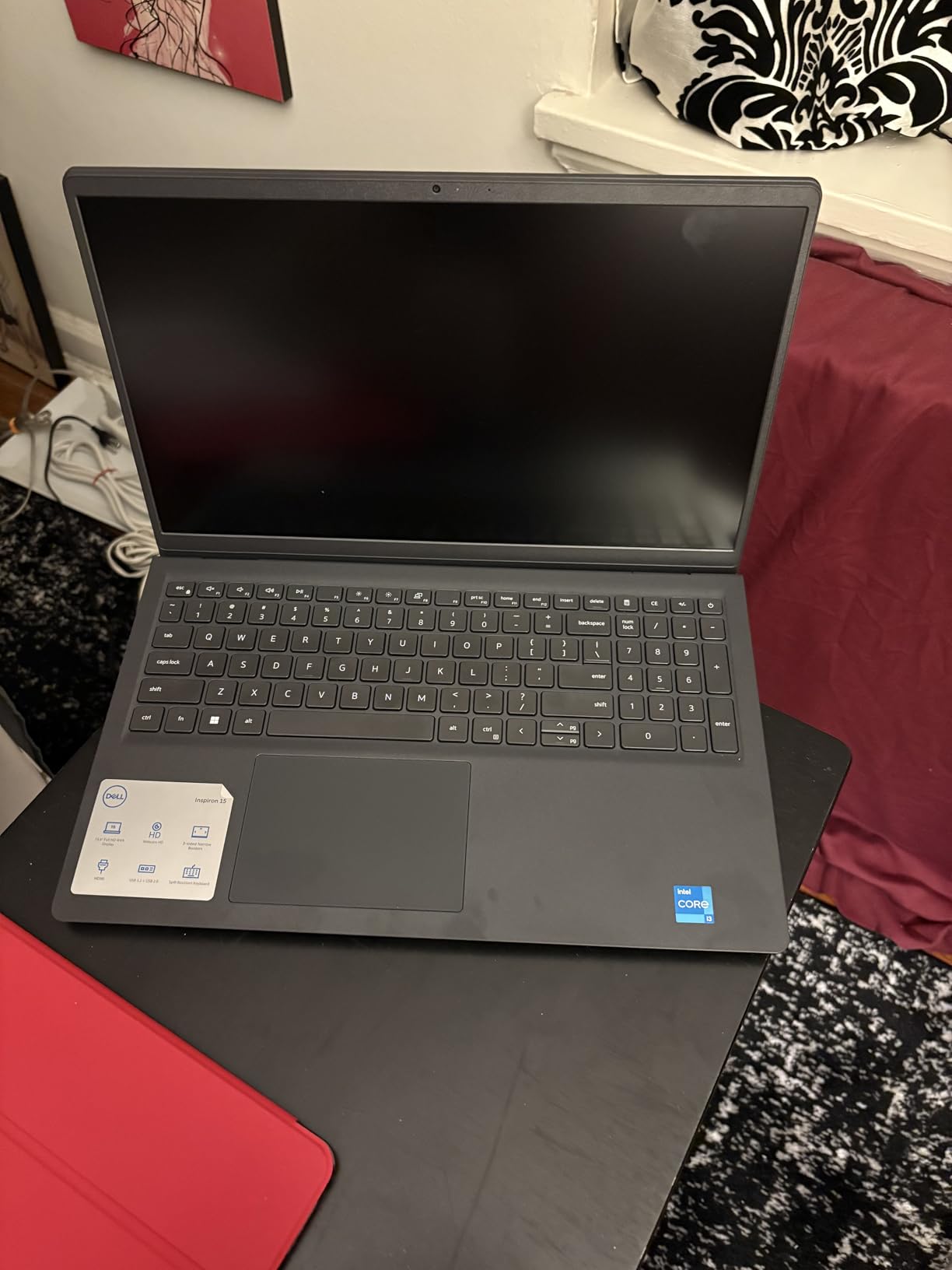 Inspiron 3530 Laptop - 15.6-inch FHD (1920x1080) Display, Intel Core i3-1305U Processor, 8GB DDR4 RAM, 512GB SSD, Intel UHD Graphics, Windows 11 Home, Onsite Service - Carbon Black customer photo 2