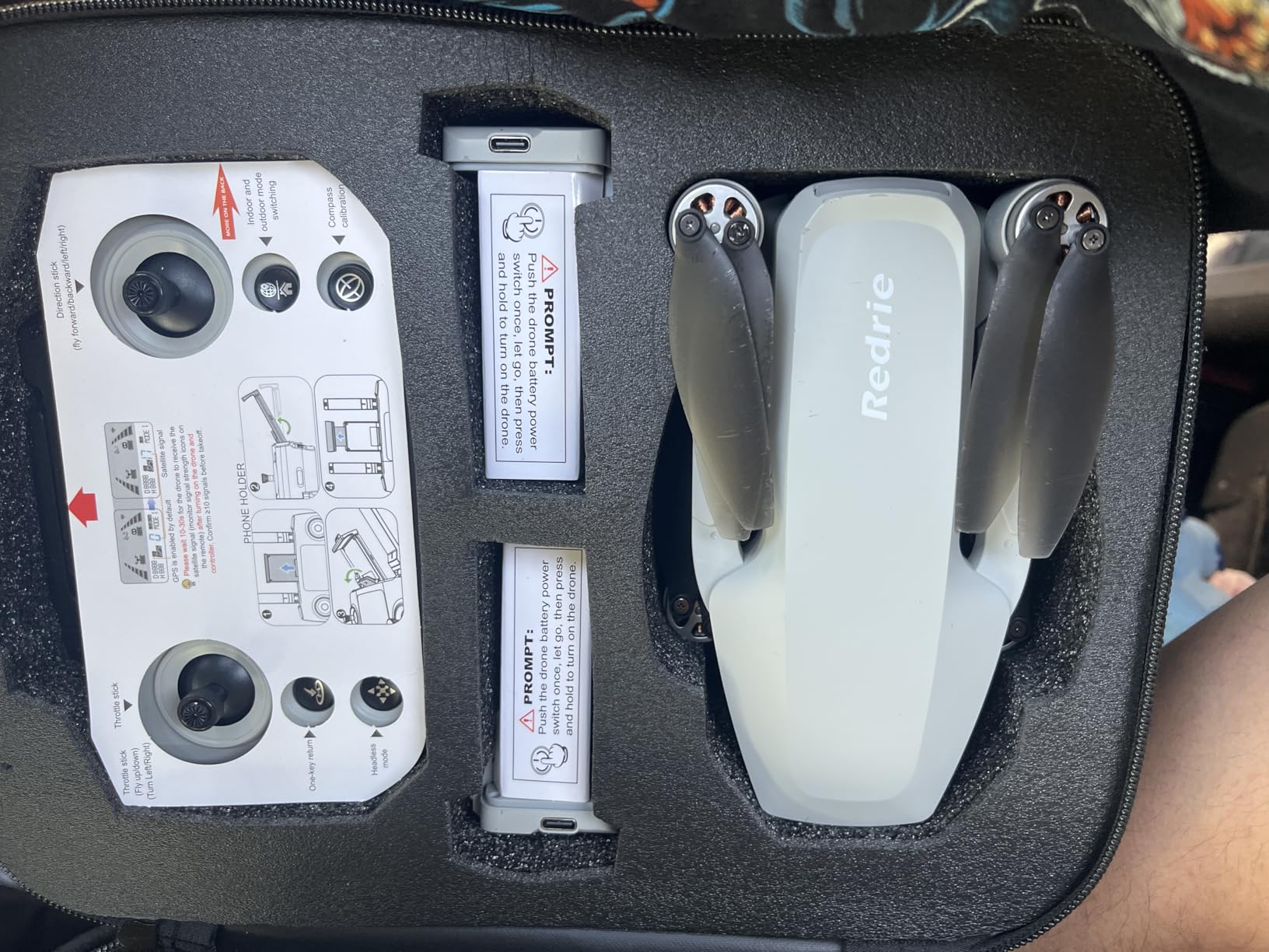 GPS Drones with Camera for Adults 4K, Foldable Drone with Brushless Motor, Auto Return/Follow, Tap Fly/Circle Fly, Beginner-Friendly One Key Start, 45 Mins Flight, Under 249g customer photo 1