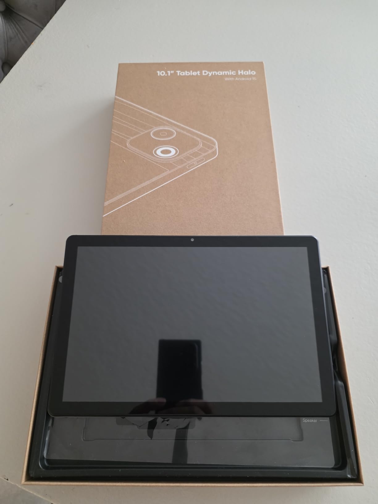 Tablet, 10 inch tablet Android 15 with Octa-core Processor, 30GB+128GB+1TB Expand, 6200mAh, 15W Fast Charge, 1280x800 HD IPS Screen, WiFi 6, BT 5.4, Dual Camera, Widevine L1 support, GMS Certified customer photo 2