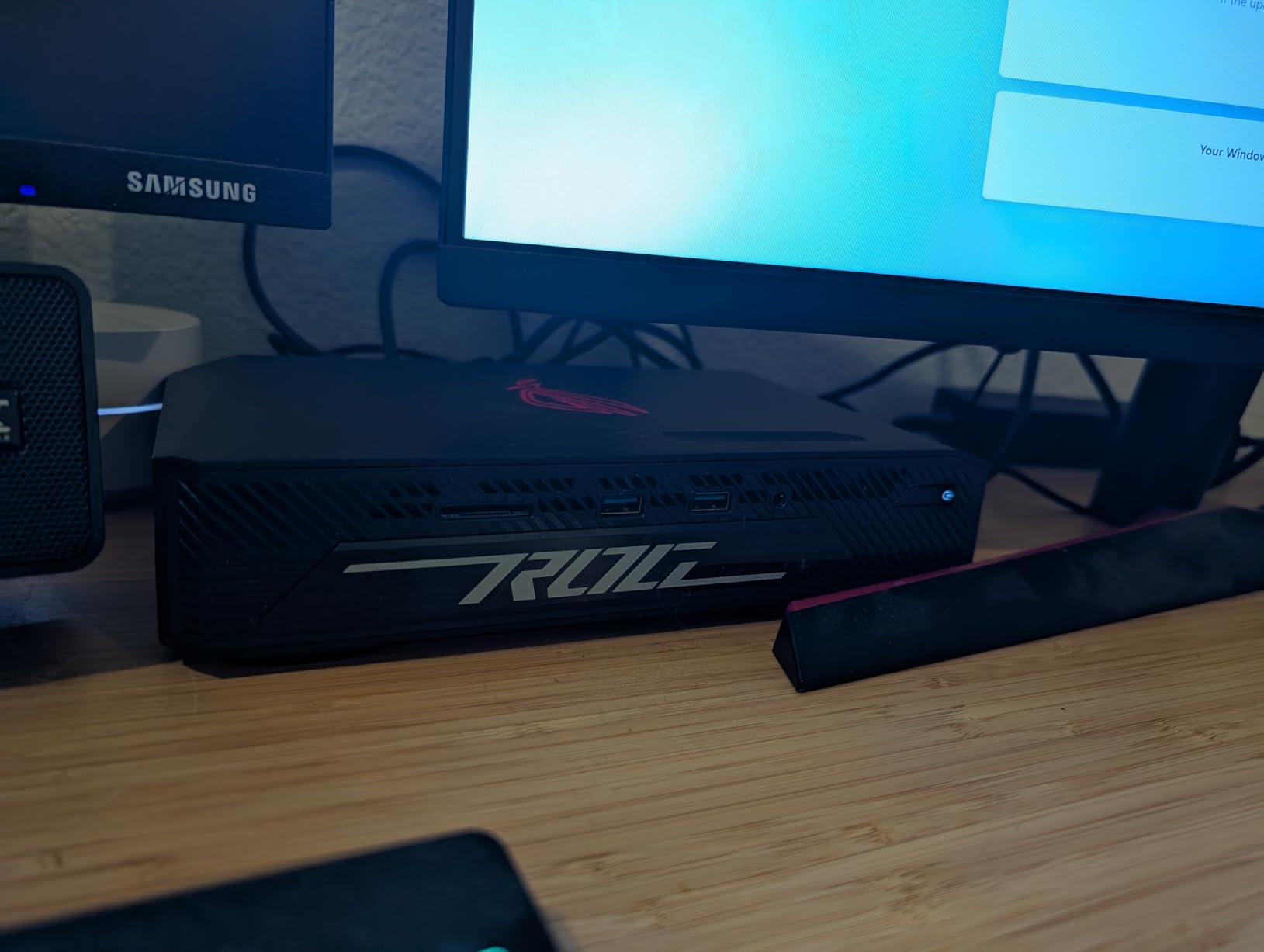 ROG NUC (2025) Gaming Mini PC with Intel Core Ultra 7 (Series 2) ARL-HX CPU, NVIDIA GeForce RTX 5060 Mobile GPU, 32GB DDR5 RAM, 1TB NVMe SSD, Thunderbolt 4, Triple-Fan Cooling, and ARGB Lighting customer photo 2
