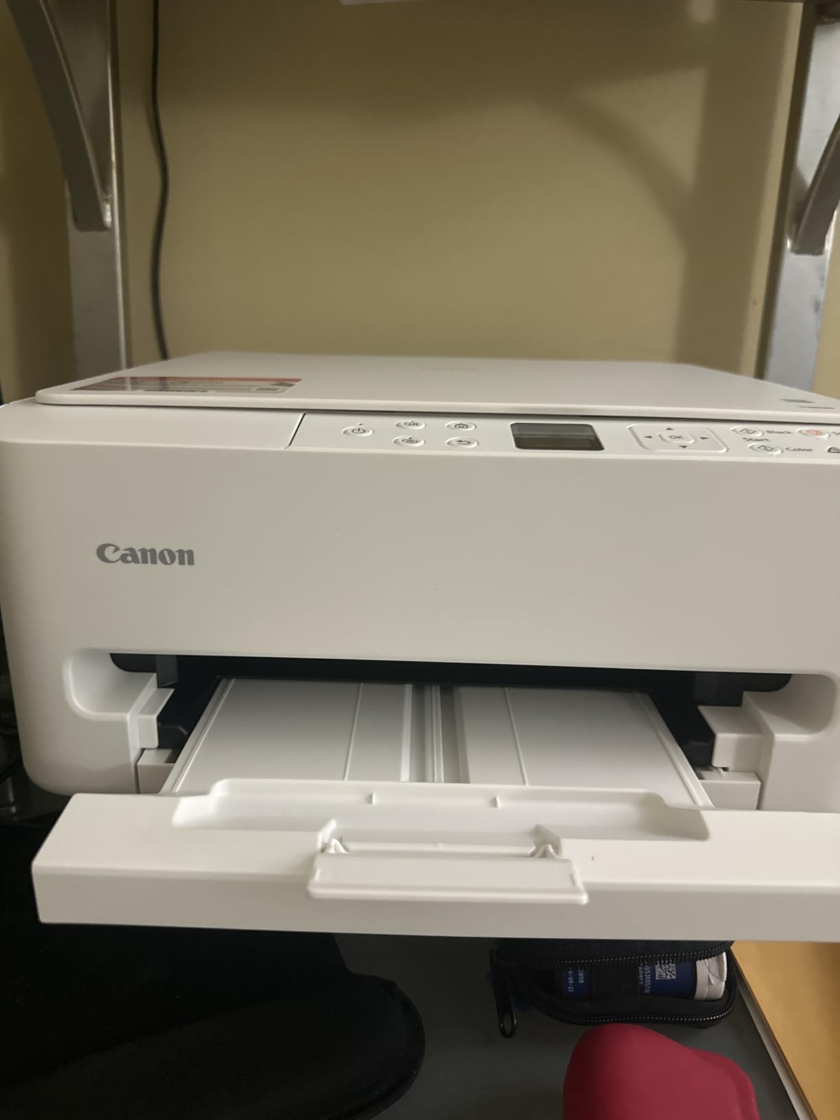 Canon PIXMA TS6520 Wireless Color Inkjet Printer Duplex Printing, White - Home Printer with Copier/Scanner, 1.42 OLED Display, Intuitive Control Panel, Compact Design customer photo 2