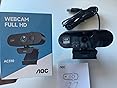 AOC 4k Webcam for PC with Microphone, Computer Camera with Noise Cancellation, Privacy Cover, 99 Degree FOV, Plug & Play USB Webcam for Streaming, Conferencing, Zoom, Skype, Facetime, Laptop, PC customer photo 1