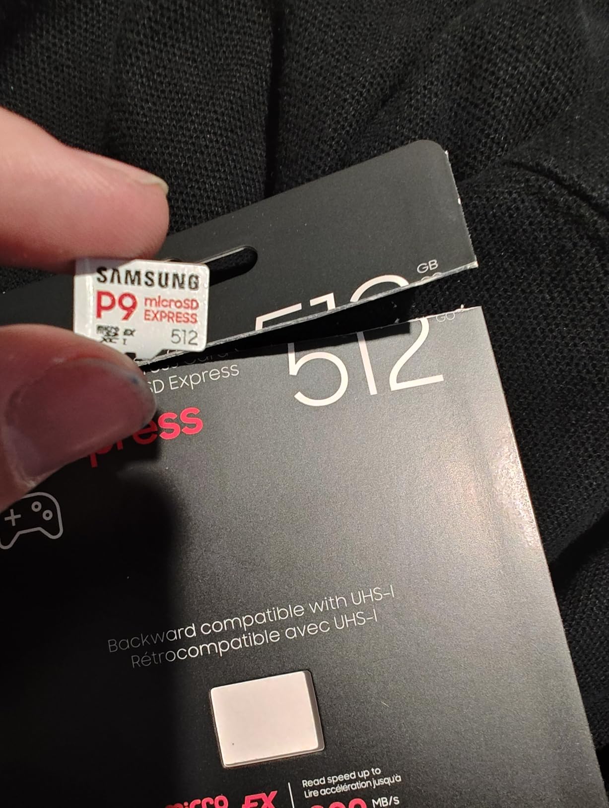 Samsung P9 Express microSD Express Card, 512GB microSDXC Memory Card, Up to 800 MB/s, for Nintendo-Switch 2, (MB-MK512T/AM) customer photo 1