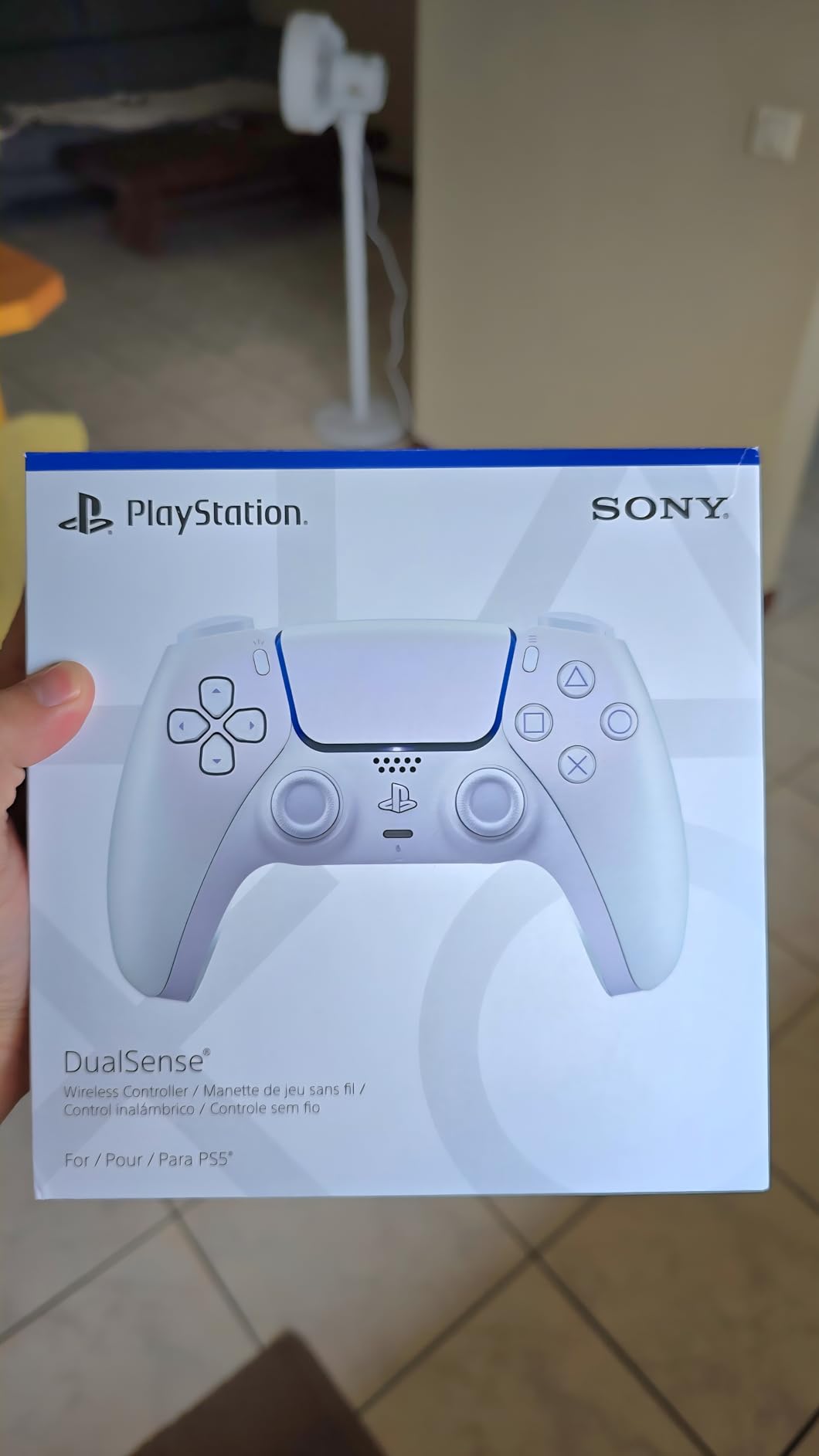 PlayStation DualSense Wireless Controller - Midnight Black - For PS5, PC, MAC & Mobile customer photo 1
