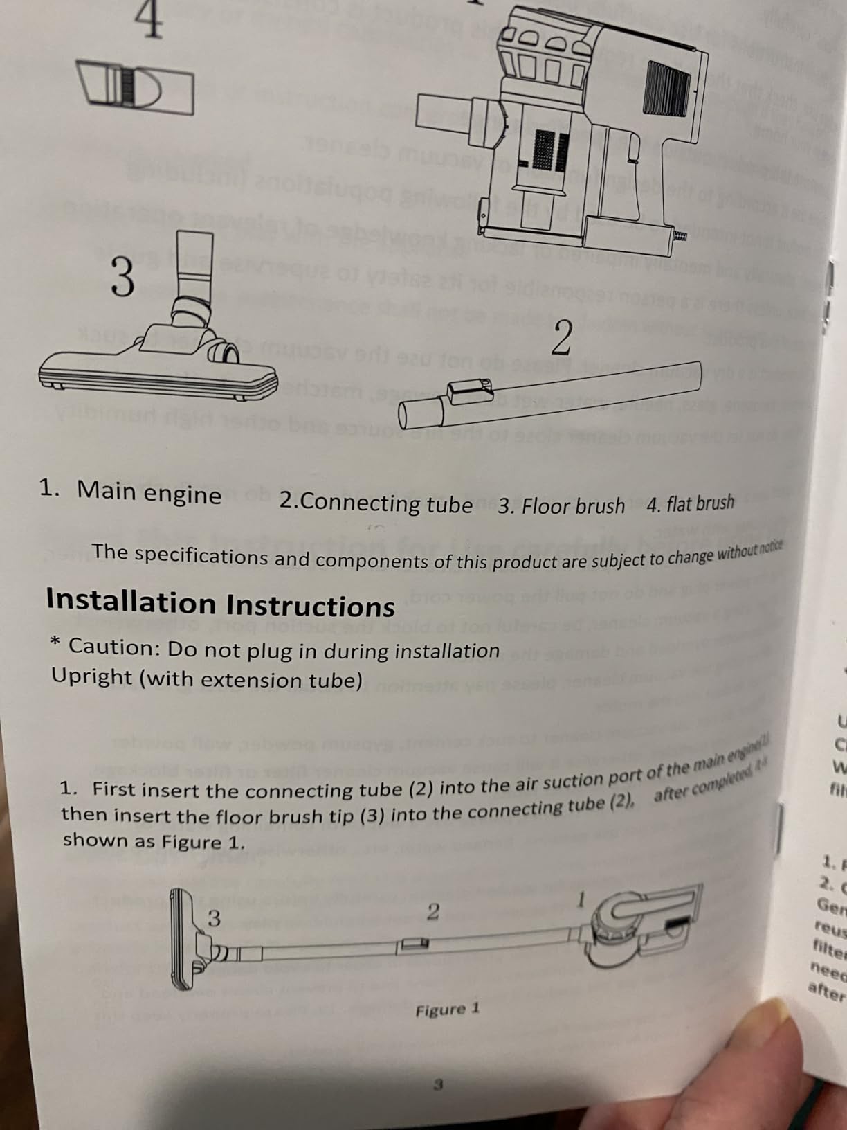 qimedo Corded Stick Vacuum Cleaner, Plug in Stick Vacuum Cleaner for Home, Handheld Vacuum Cleaners for v1 Hard Floor,Carpet (Simple Style) customer photo 2