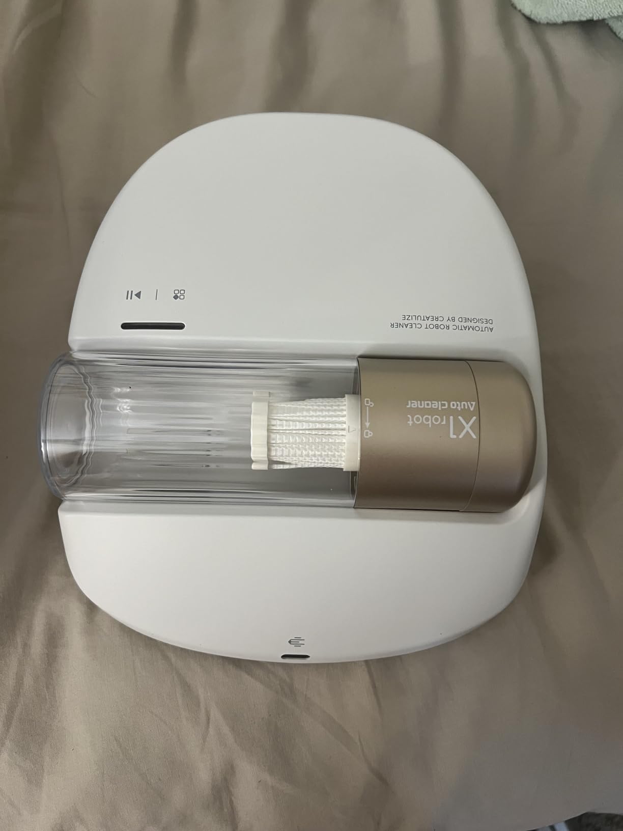 X1 Robot Bed Vacuum, Automatic Mattress Vacuum Cleaner with Intelligent Path Planning, UV-C Light, HEPA Filter, One-Click 100% Dust & Pet Hair Removal for Bed, Mattress, Sofa, Carpet customer photo 1
