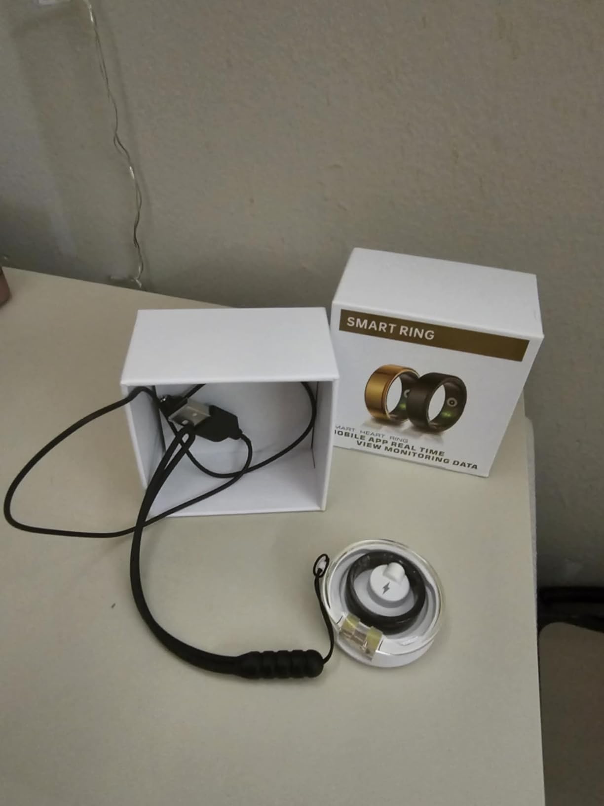 Smart Ring with Sleep Monitoring, Step Counting, Heart Rate, Blood Oxygen for iOS and Android, No Subscription Fee, IP68 Waterproof Health Tracker (Rose Gold, 8) customer photo 1