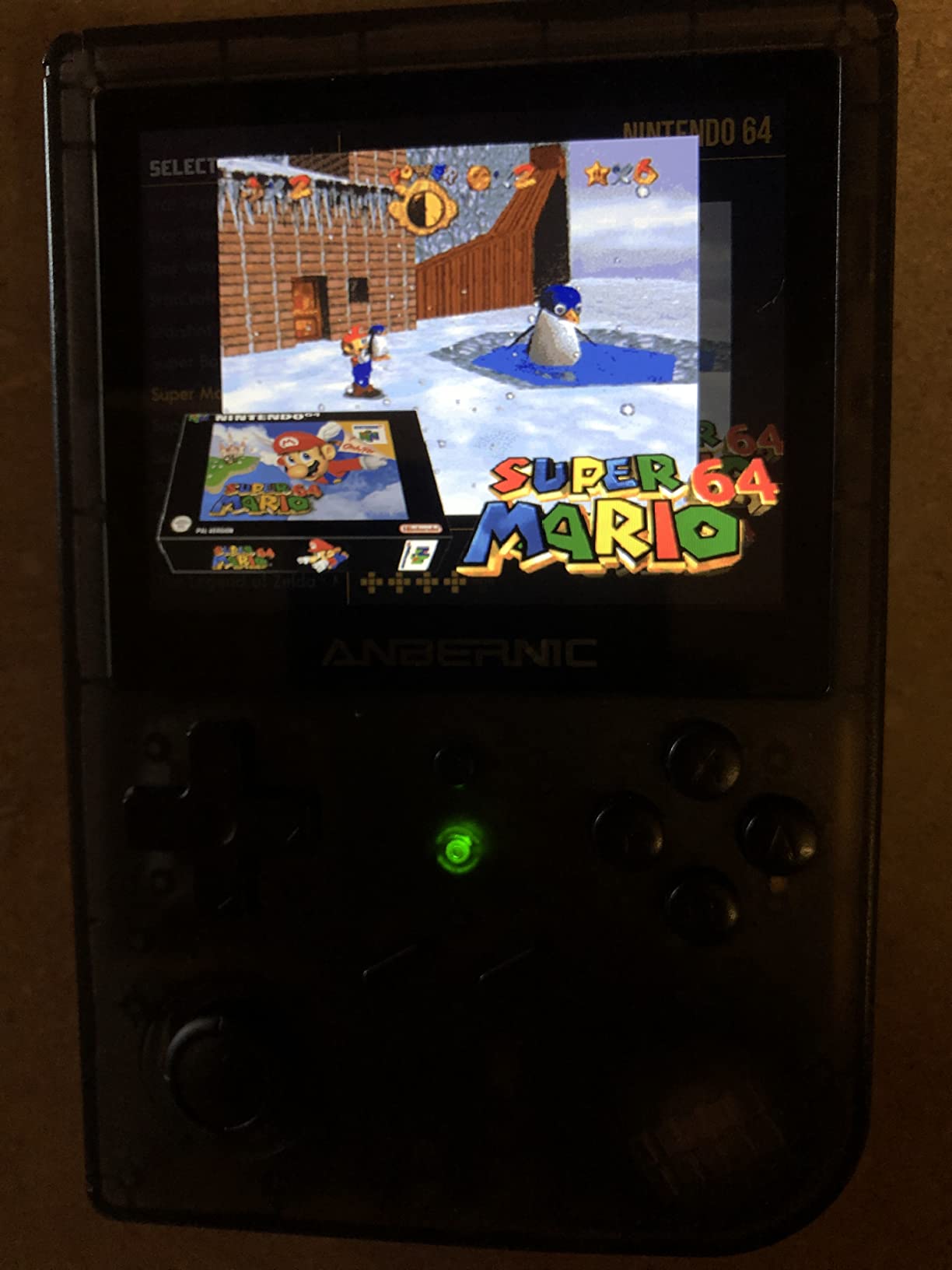 R36MAX Upgraded Retro Gaming Console,4.0 inch IPS Screen,Linux System with Professional RK3326 Gaming Chip, Retro Handheld Game Console Built-in 18000+ Games,4000mAh Large Battery (More Black) customer photo 1