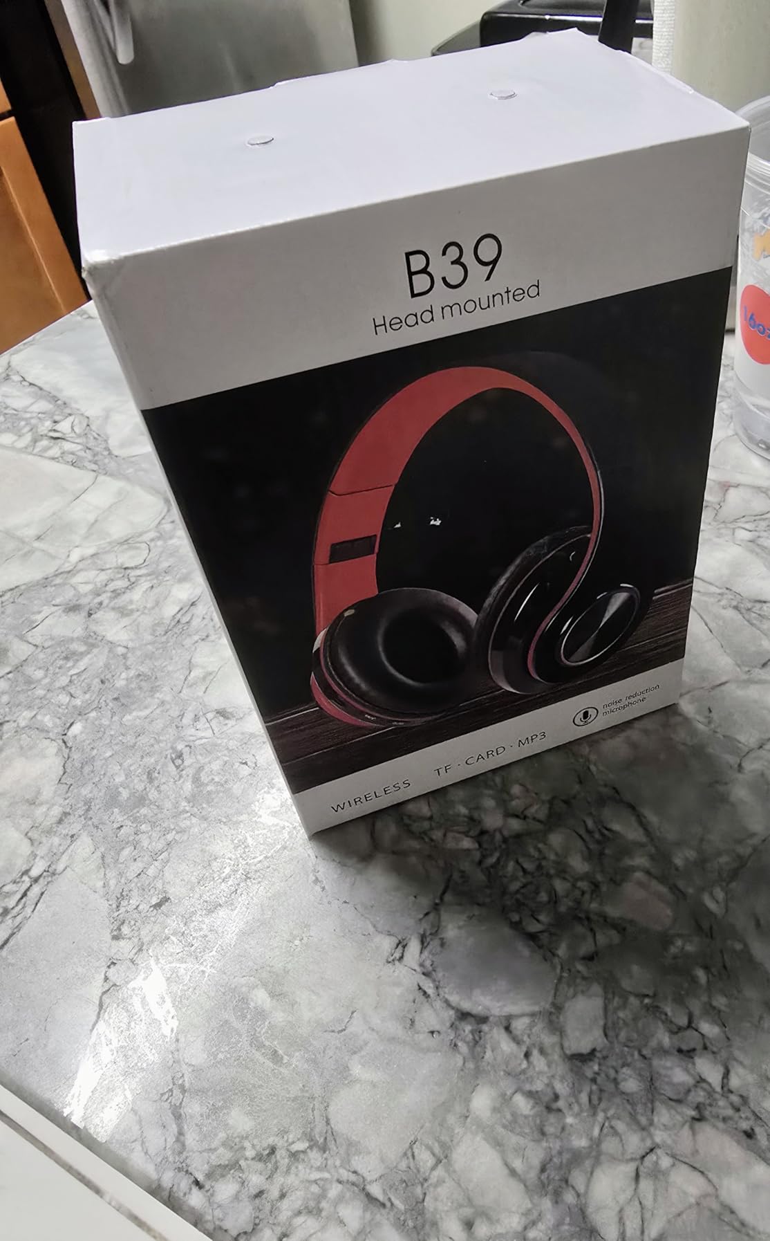 TAGRY Hybrid Active Noise Cancelling Headphones 100H Playtime Wireless Over Ear Bluetooth Headphone with Fast Charging Hi-Res Audio Comfort Earcups Headsets for Travel Home Office Phone PC Black customer photo 1