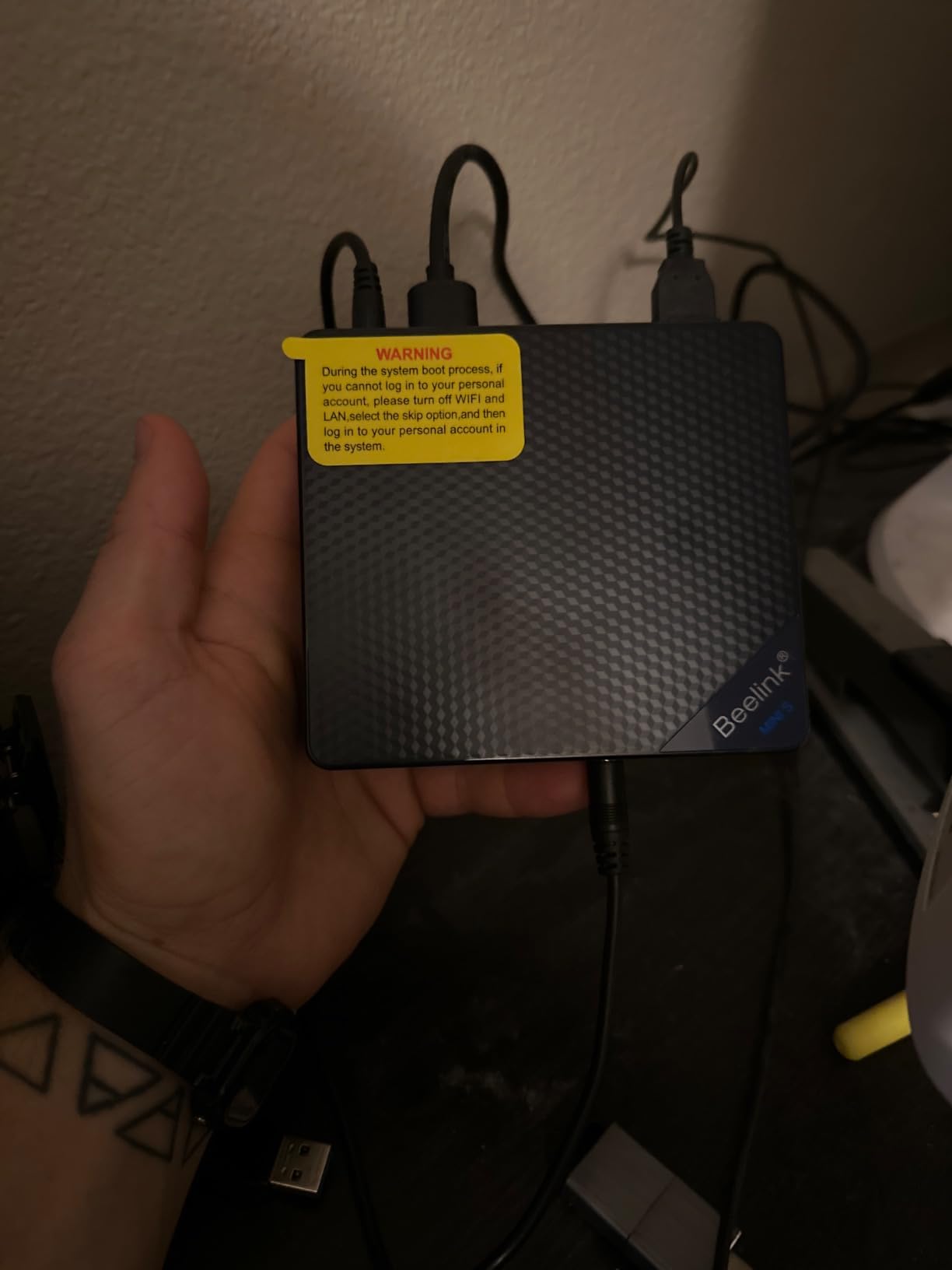 Beelink Me Pro, Mini PC NAS, Intel N150 CPU, 16GB LPDDR5, 1TB SSD, 3*M.2 PCIe3.0 SSD Slots + 2*HDD Bays(MAX 72TB), 5G + 2.5G Dual LAN/WiFi6/BT5.4, 4K Media Library, Private Cloud, Soft Router customer photo 2
