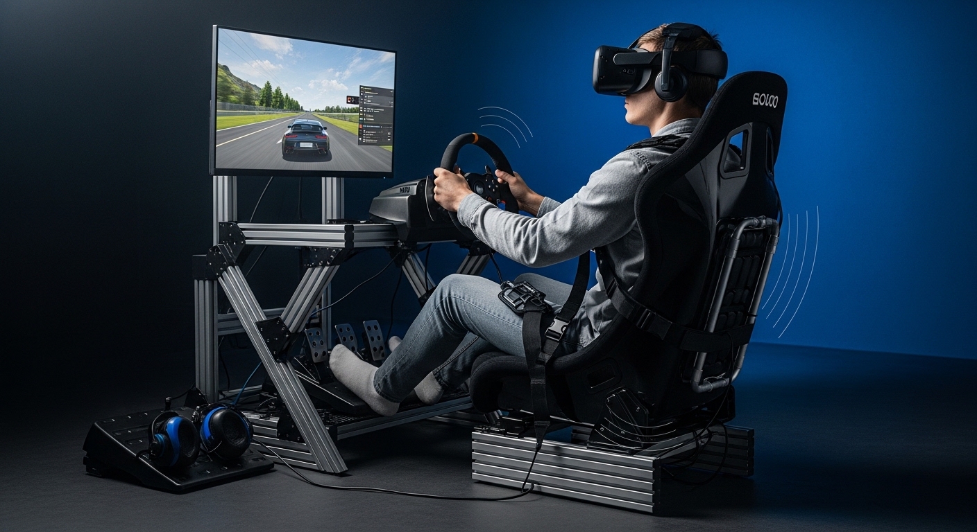 Best Haptic Feedback Devices 2026: VR, Sim Racing & Home Theater