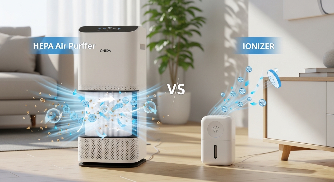 HEPA Air Purifiers vs Ionizers: Complete Comparison for Healthier Air