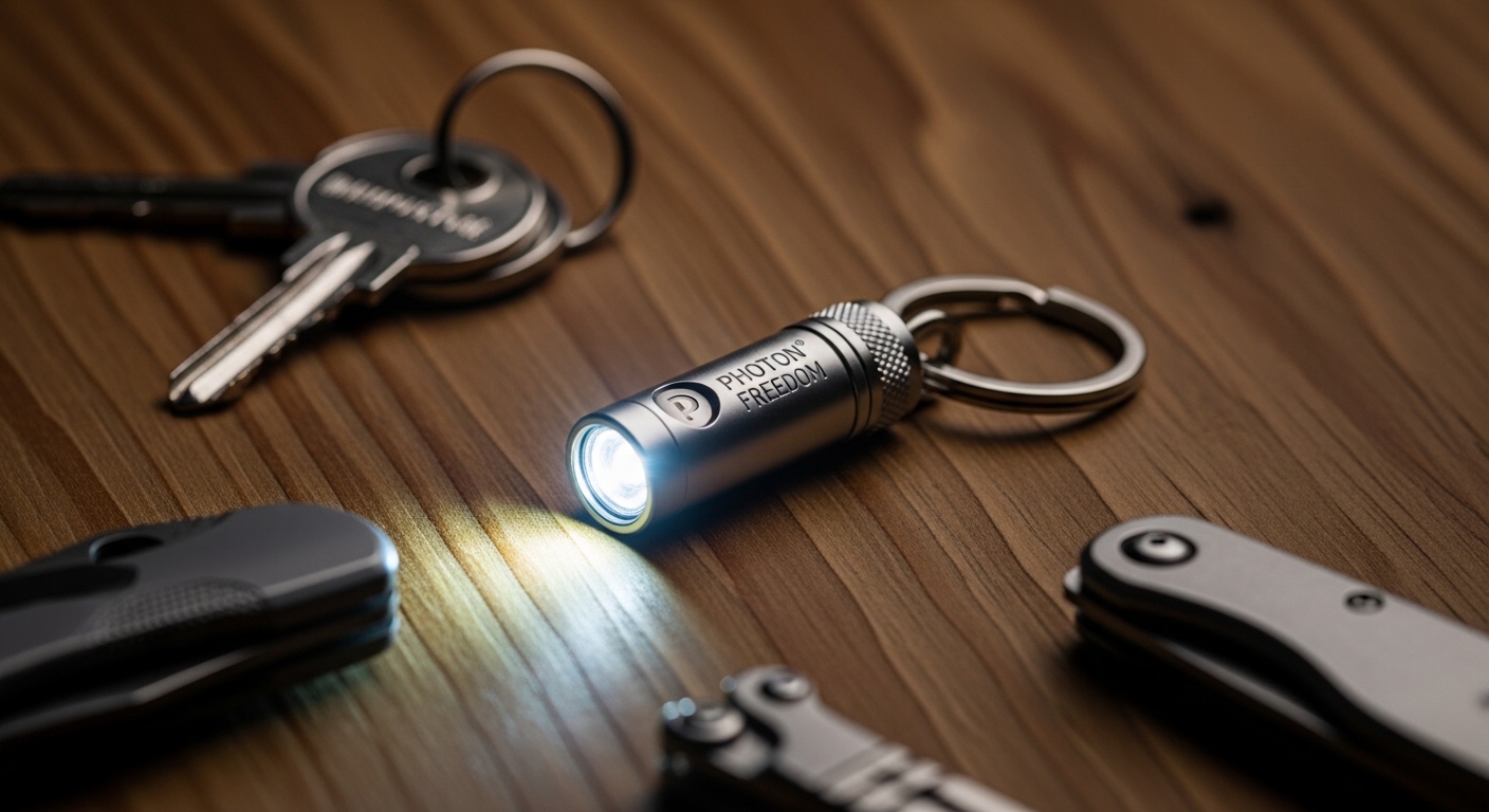 Photon Freedom LED Keychain Microlight Review: Ultra-Compact EDC Essential