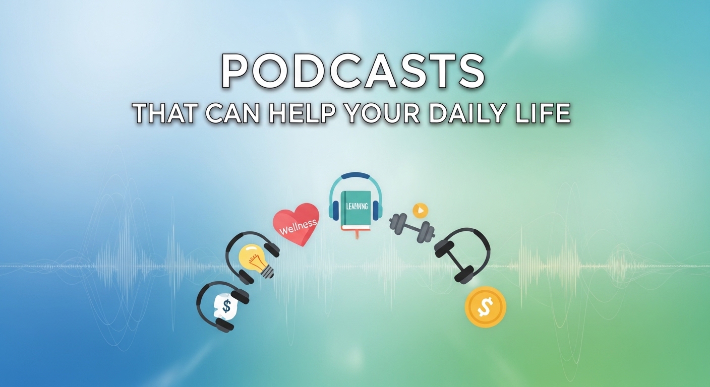 Podcasts That Can Help Your Daily Life