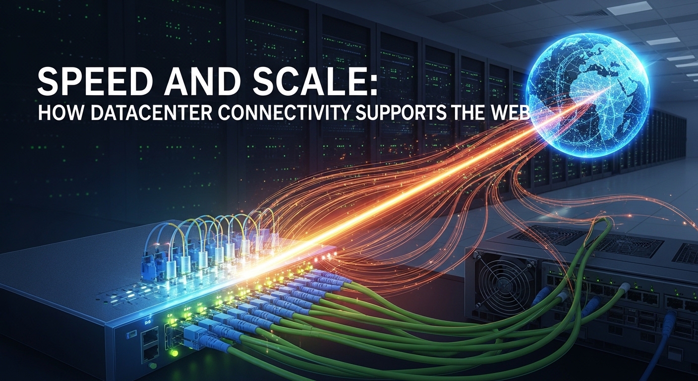 Speed and Scale: How Datacenter Connectivity Supports the Web