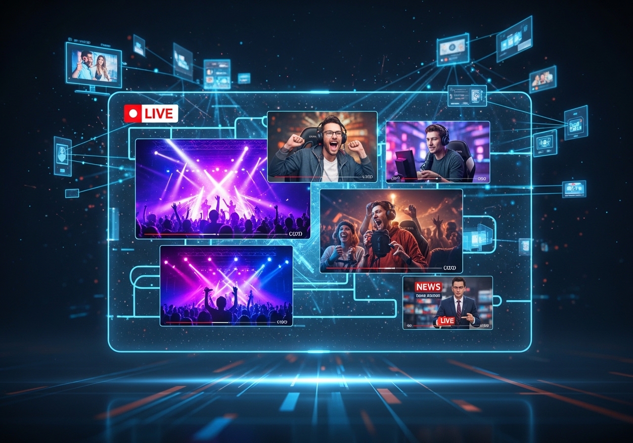 Live Streaming Technology Explained: How Real-Time Video Is Changing Digital Entertainment