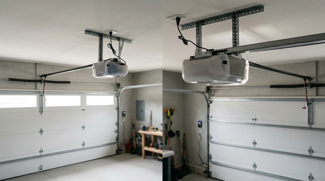1/2 vs 3/4 HP Garage Door Openers (2026): Complete Guide