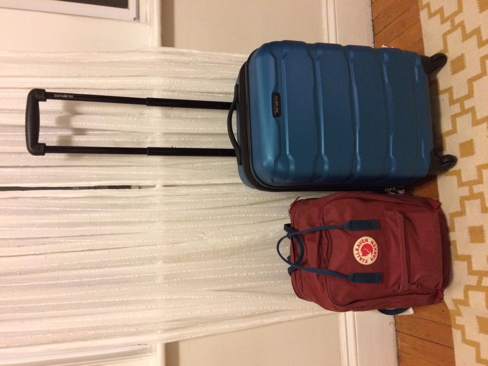Samsonite Omni PC Hardside Expandable Luggage with Spinner Wheels, Teal, 3-Piece Set (20/24/28) customer photo 1