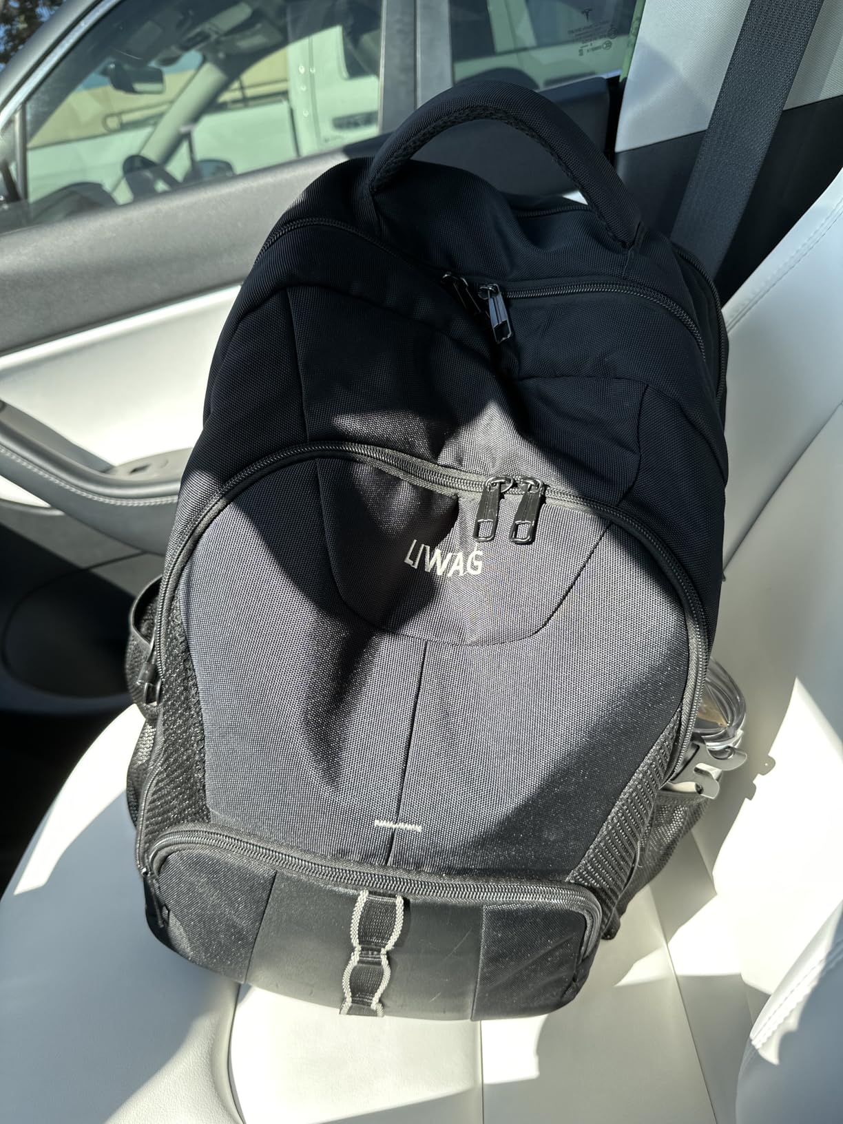 Extra Large Backpack for Men 50L, Water Resistant 17.3 inch Travel Laptop Backpack with USB Charging Port, TSA Friendly Big Business Anti Theft Computer Bag Work College School Bookbags Gifts, Black customer photo 2
