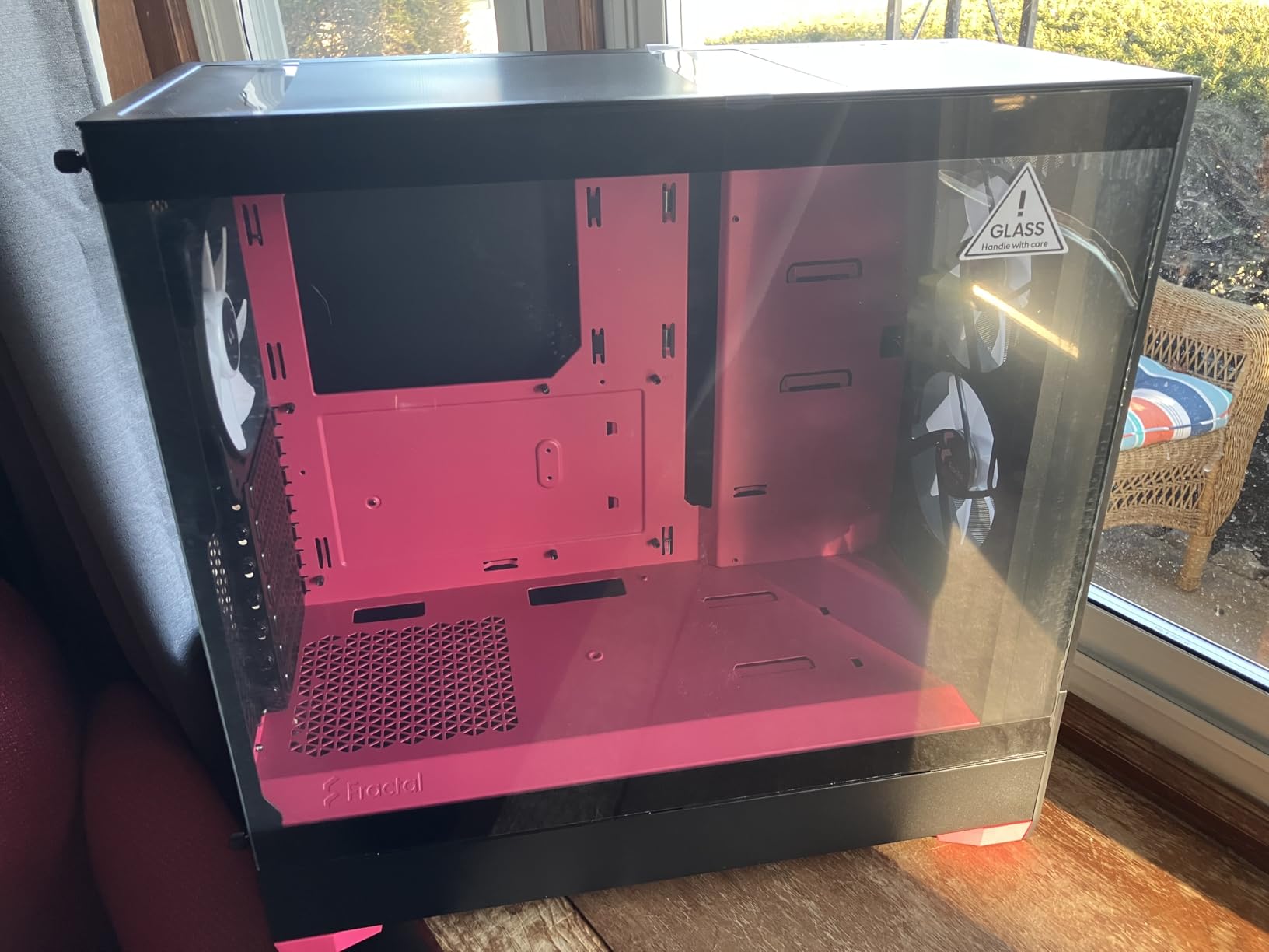 Fractal Design Pop Air RGB Black Tempered Glass Clear Tint customer photo 2