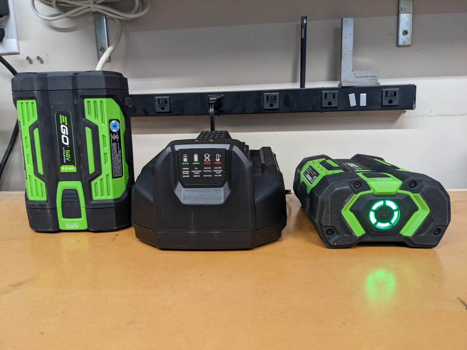 EGO Power+ Leaf Blower, Cordless Electric 615 CFM, Includes 56V 2.5Ah Battery and Charger - LB6151 customer photo 2