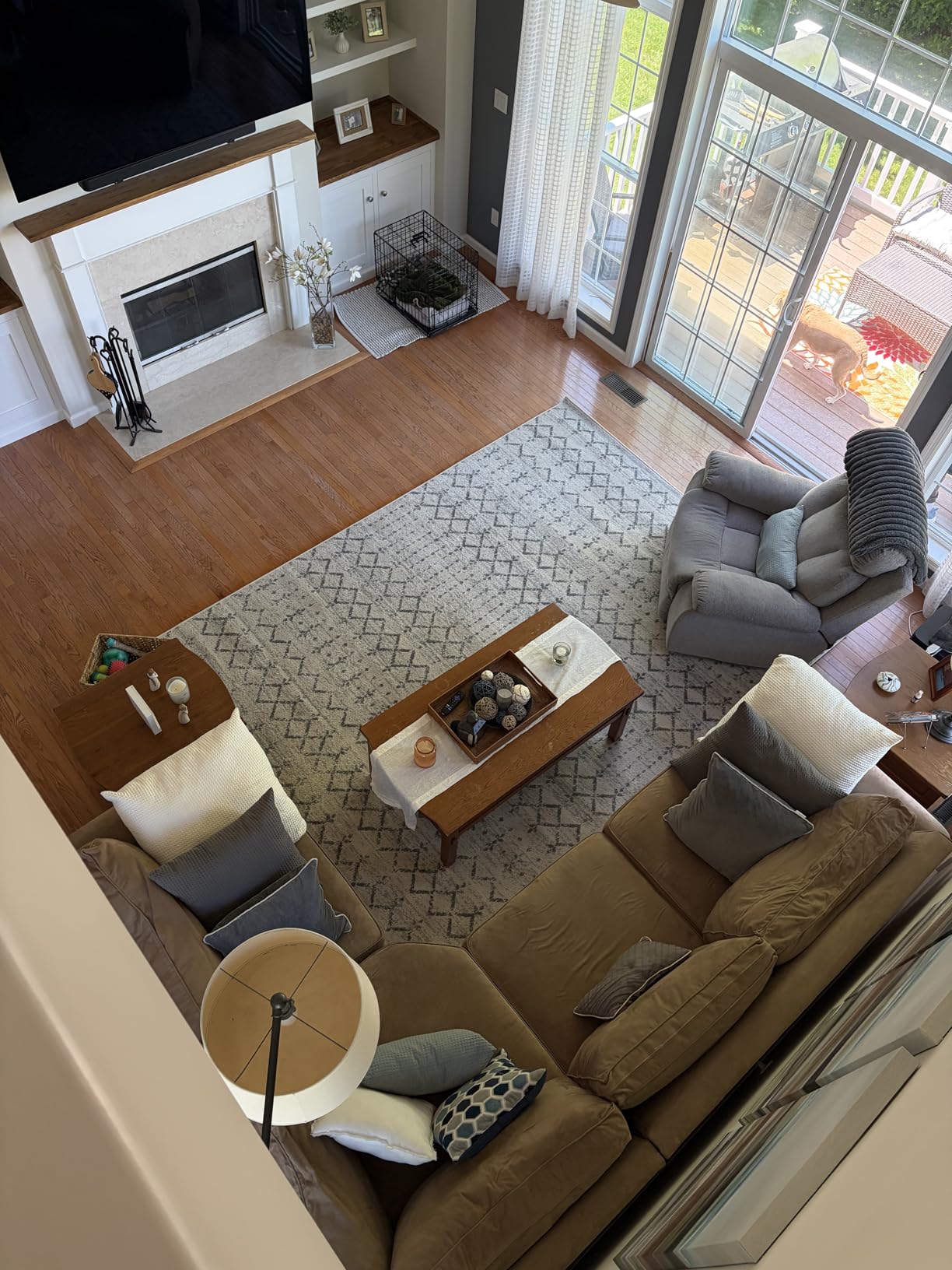 JONATHAN Y Boho Vintage Diamond Cream/Gray Indoor Area Rug 9X12 ft, Moroccan Hype for Living Room, Bedroom, Kitchen, Office, Easy-Cleaning, High Traffic, Pet-Friendly, Non-Shedding (MOH101B-9) customer photo 2