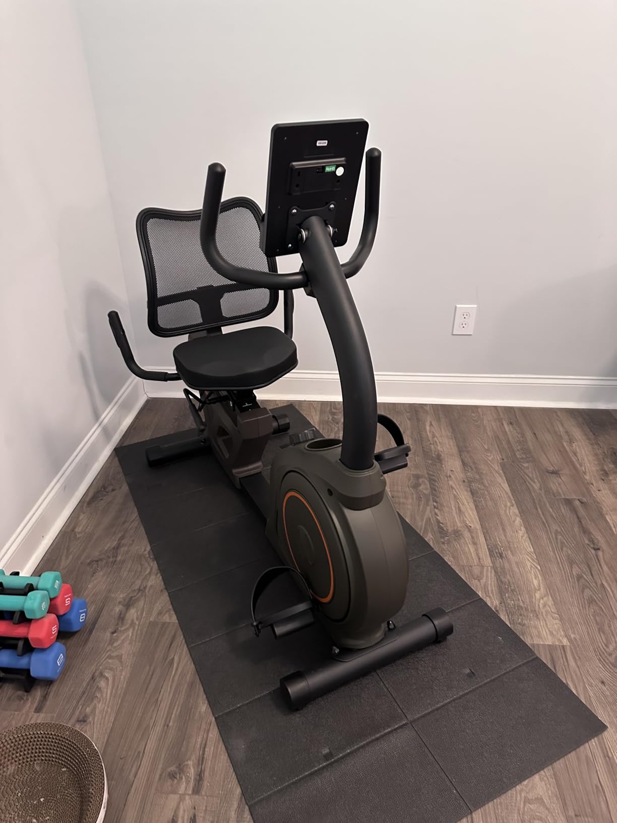 Niceday Recumbent Exercise Bike, Recumbent Bike for Home, 400LBS Weight Capacity, Magnetic Recumbent Bike with Smart APP customer photo 2