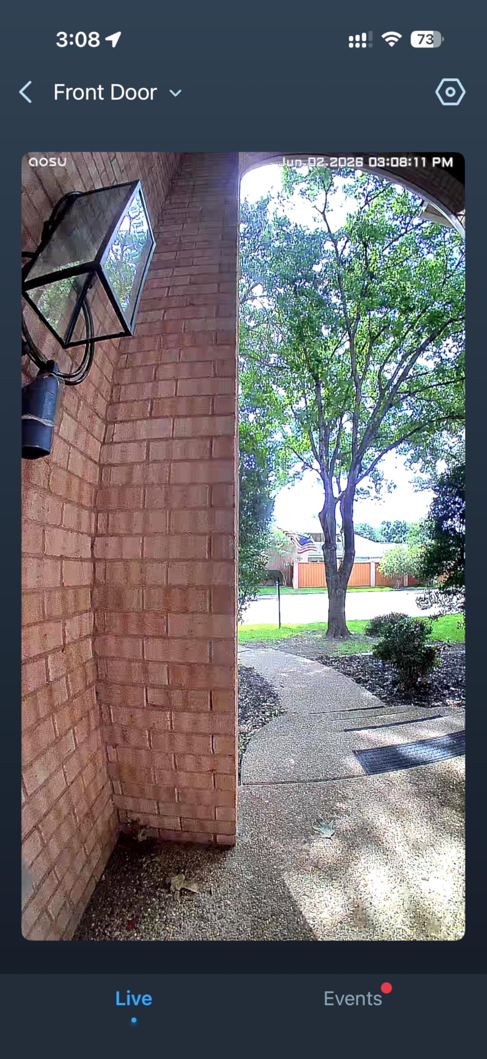 AOSU Wireless Doorbell Camera, 170 Degree Ultra Wide Viewing Angle, Intelligent Parcel Detection, 90 Days Battery Life, 2.4G WiFi Supported, 2K QHD Video Doorbell Compatible with Alexa and Google Assistant customer photo 2
