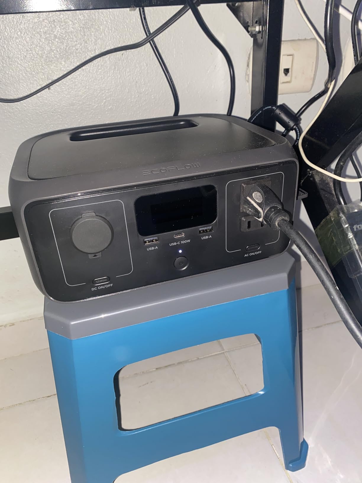 EF ECOFLOW Portable Power Station RIVER 3, 245Wh LiFePO4 Battery Power Station, 1Hr Fast Charging, 300W/X-Boost 600W Solar Generator customer photo 1